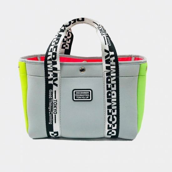 2WAY Neopren mini tote / UNISEX | DECEMBERMAY