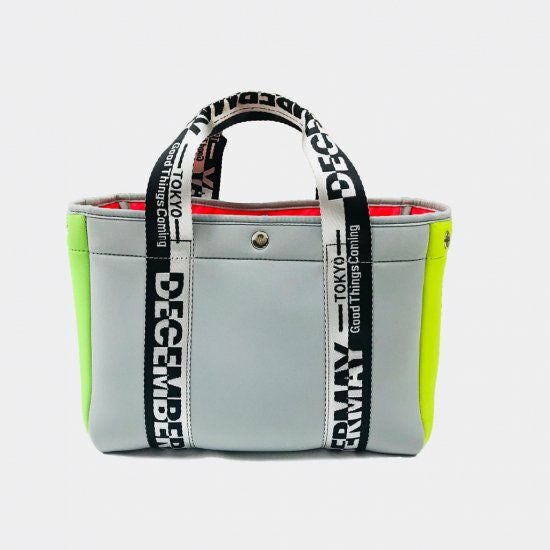 【ディセンバーメイ】ネオプレーントートバッグ ロッカーバッグ 大容量 ネオン 2WAY Neopren mini tote / UNISEX | DECEMBERMAY