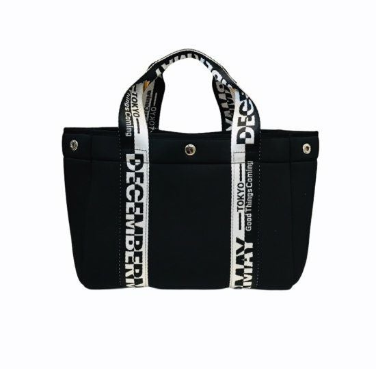 2WAY Neopren mini tote / UNISEX | DECEMBERMAY