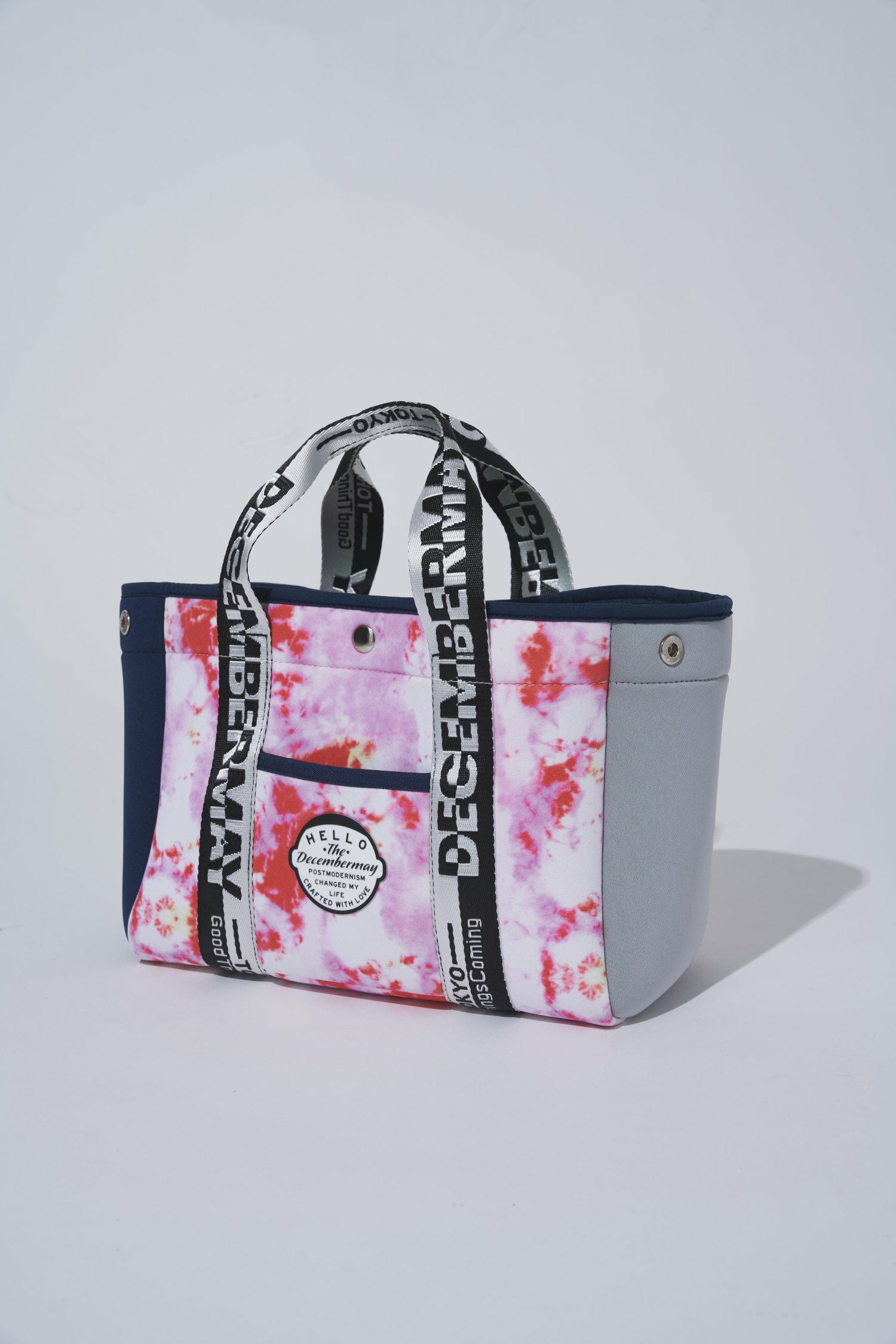 NEW＞ Tie dye art Neopren mini tote / UNISEX | DECEMBERMAY