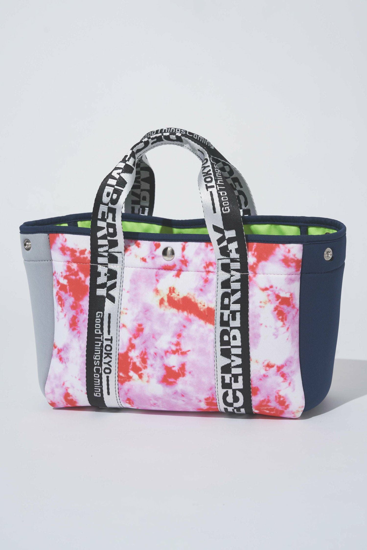 NEW＞ Tie dye art Neopren mini tote / UNISEX | DECEMBERMAY