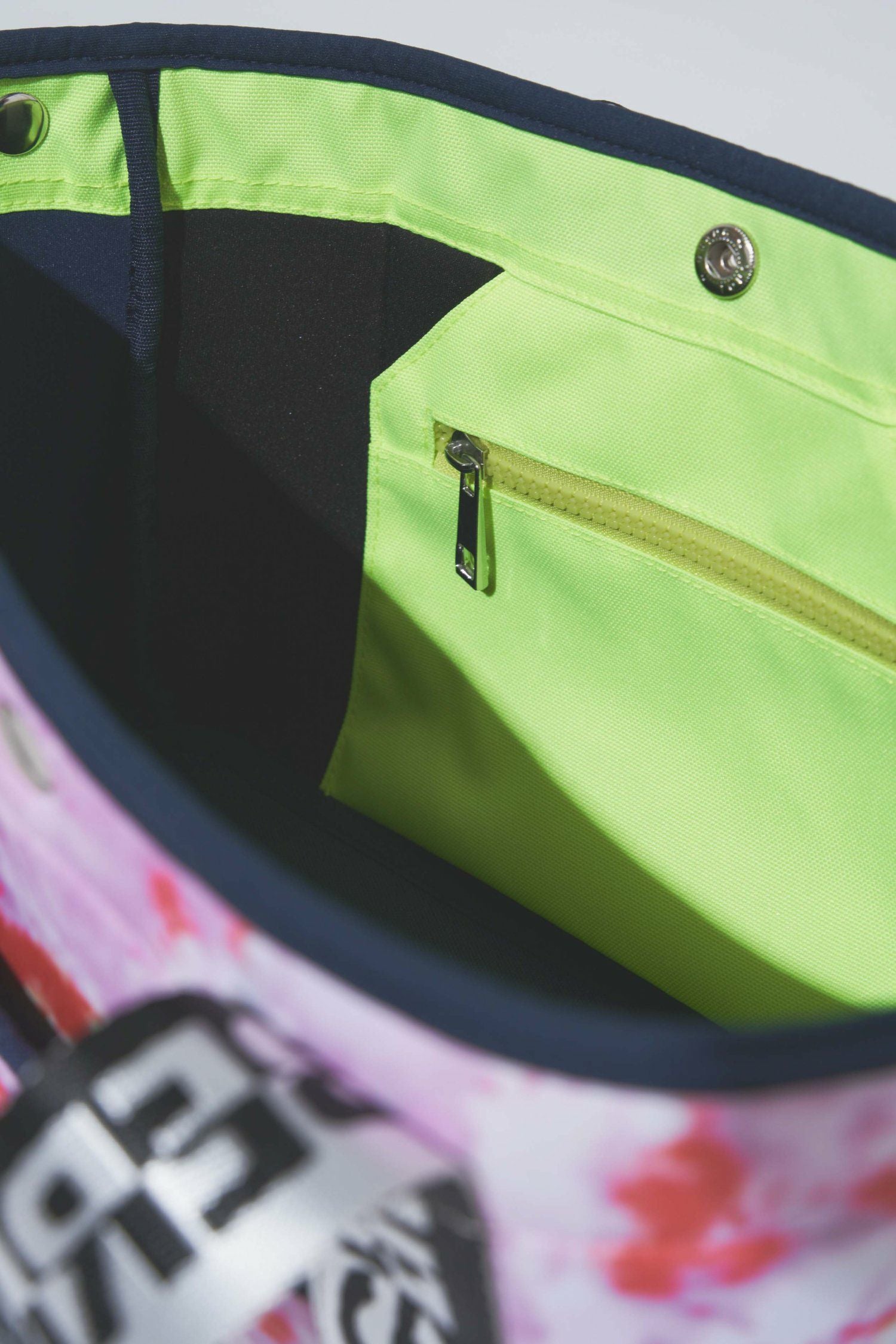 NEW＞ Tie dye art Neopren mini tote / UNISEX | DECEMBERMAY