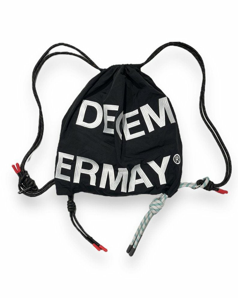 2WAY BIG Logo embroidery code bag / UNISEX | DECEMBERMAY
