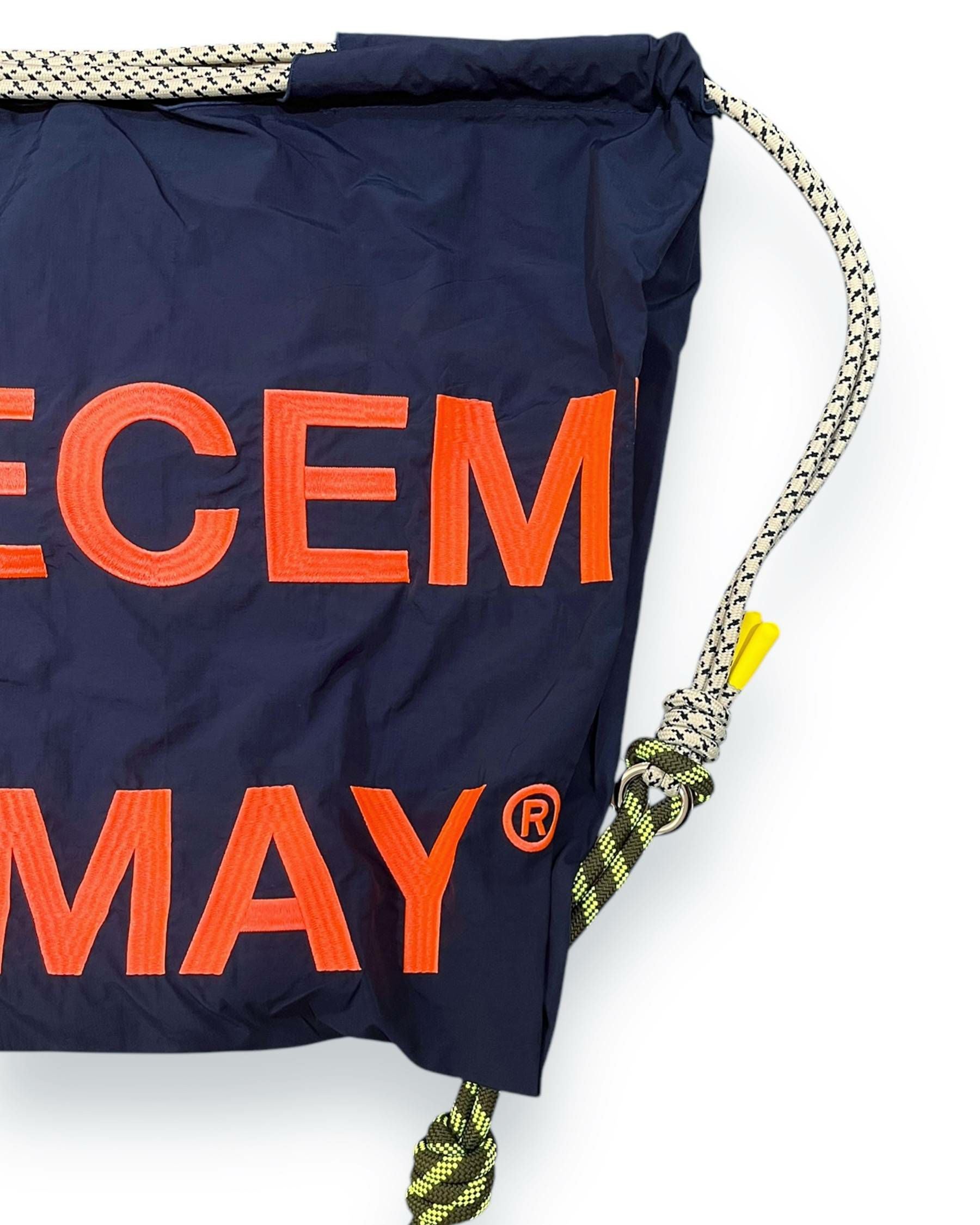 2WAY BIG Logo embroidery code bag / UNISEX | DECEMBERMAY
