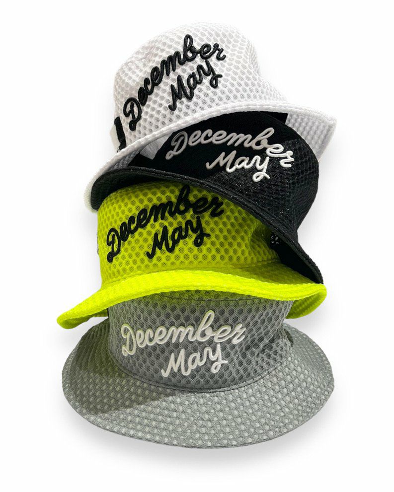 DECEMBER MAY ボアバケットハット フリーサイズ Full mesh Bucket hat / UNISEX | DECEMBERMAY