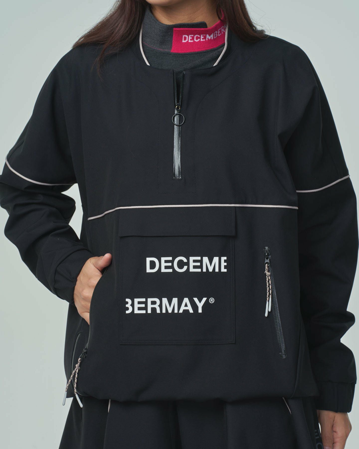 December May ジップアップアウター OUTER | DECEMBERMAY