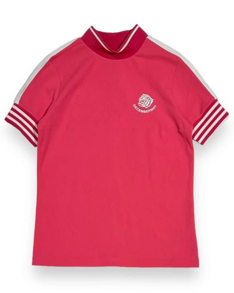 Popcorn jersey mock shirt / WOMEN | DECEMBERMAY