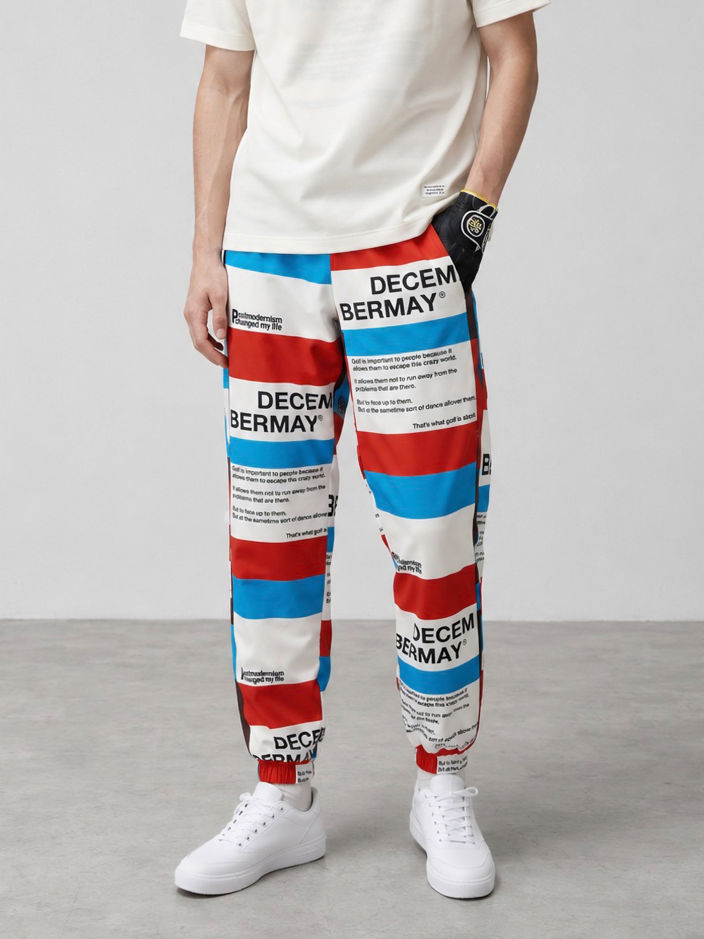 Tricolor windproof pants / MAN | DECEMBERMAY