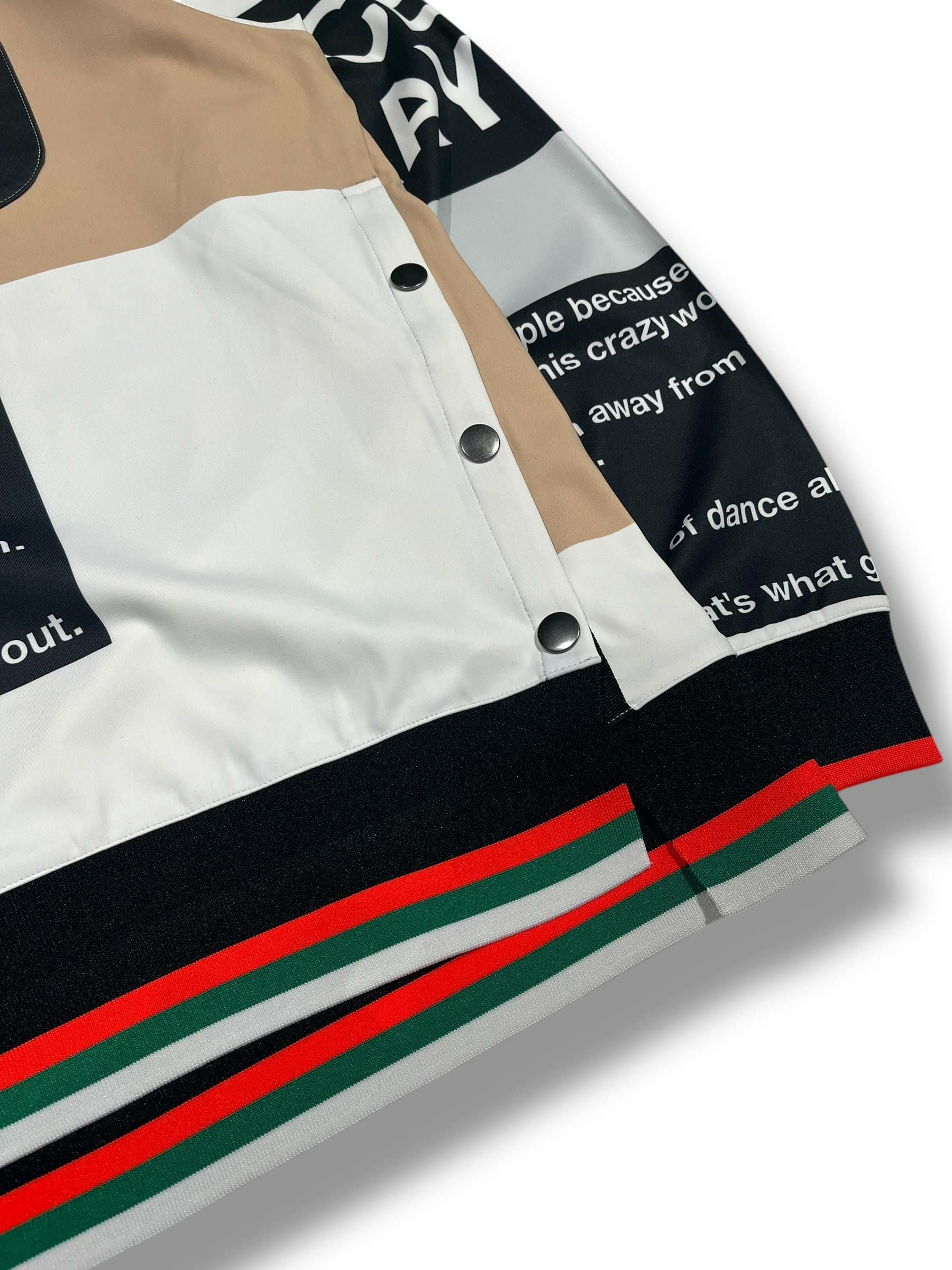Tricolor Mock long Tee / UNISEX | DECEMBERMAY