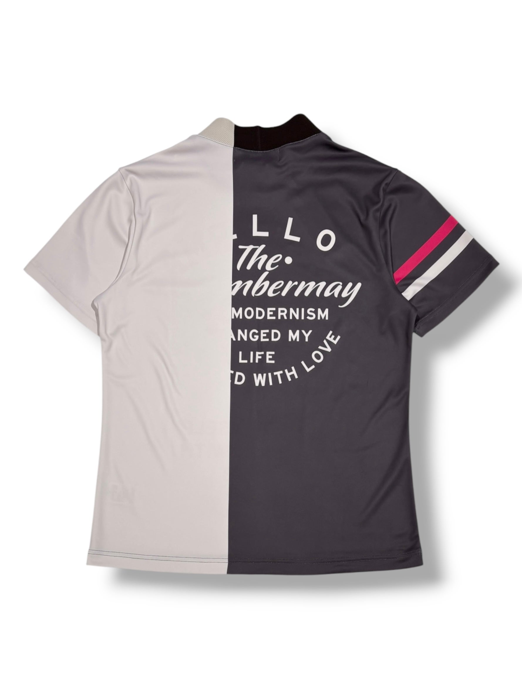 Lovers tiger bicolor mock neck shirt/ MEN | DECEMBERMAY