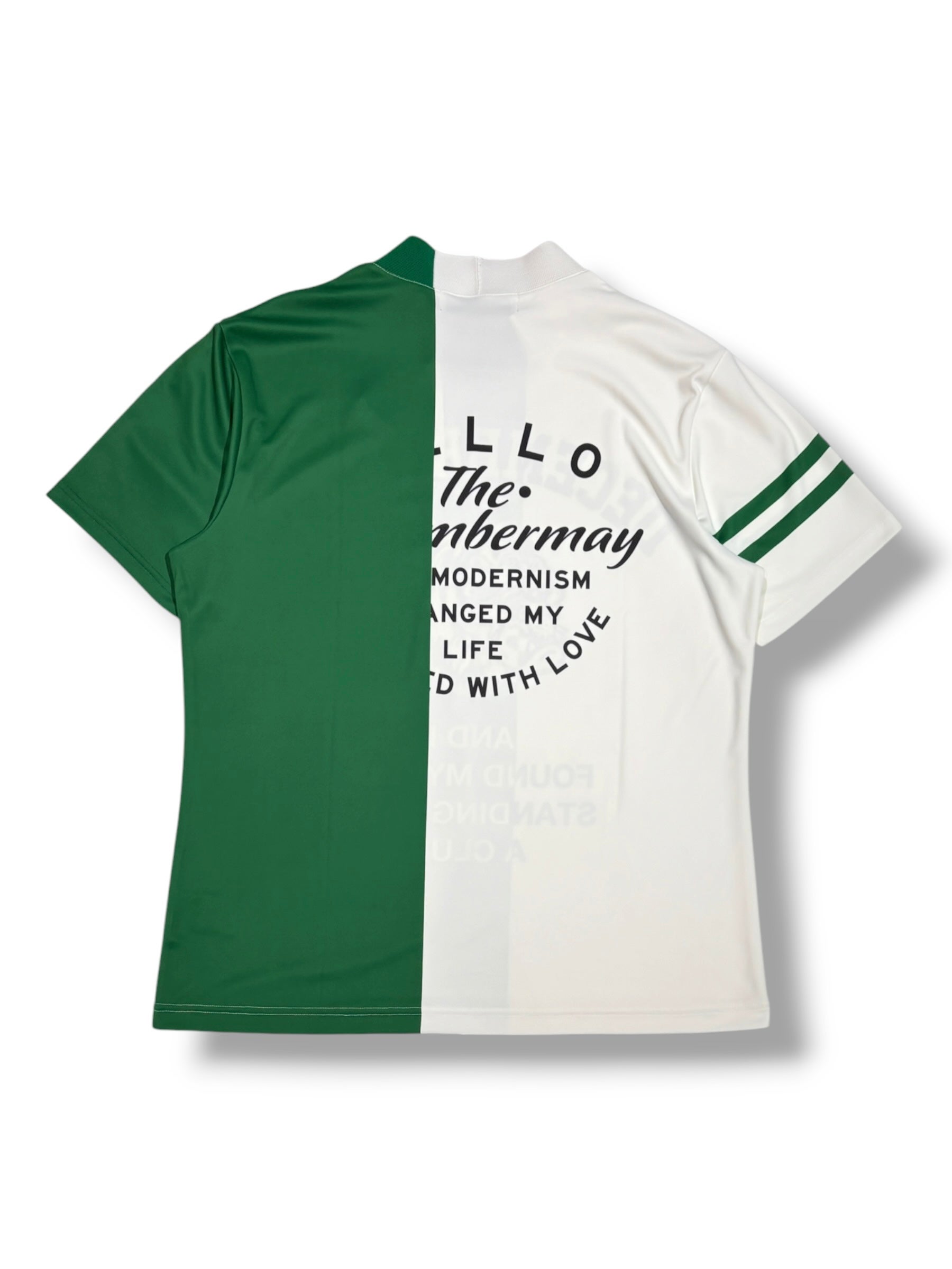 Lovers tiger bicolor mock neck shirt/ MEN | DECEMBERMAY