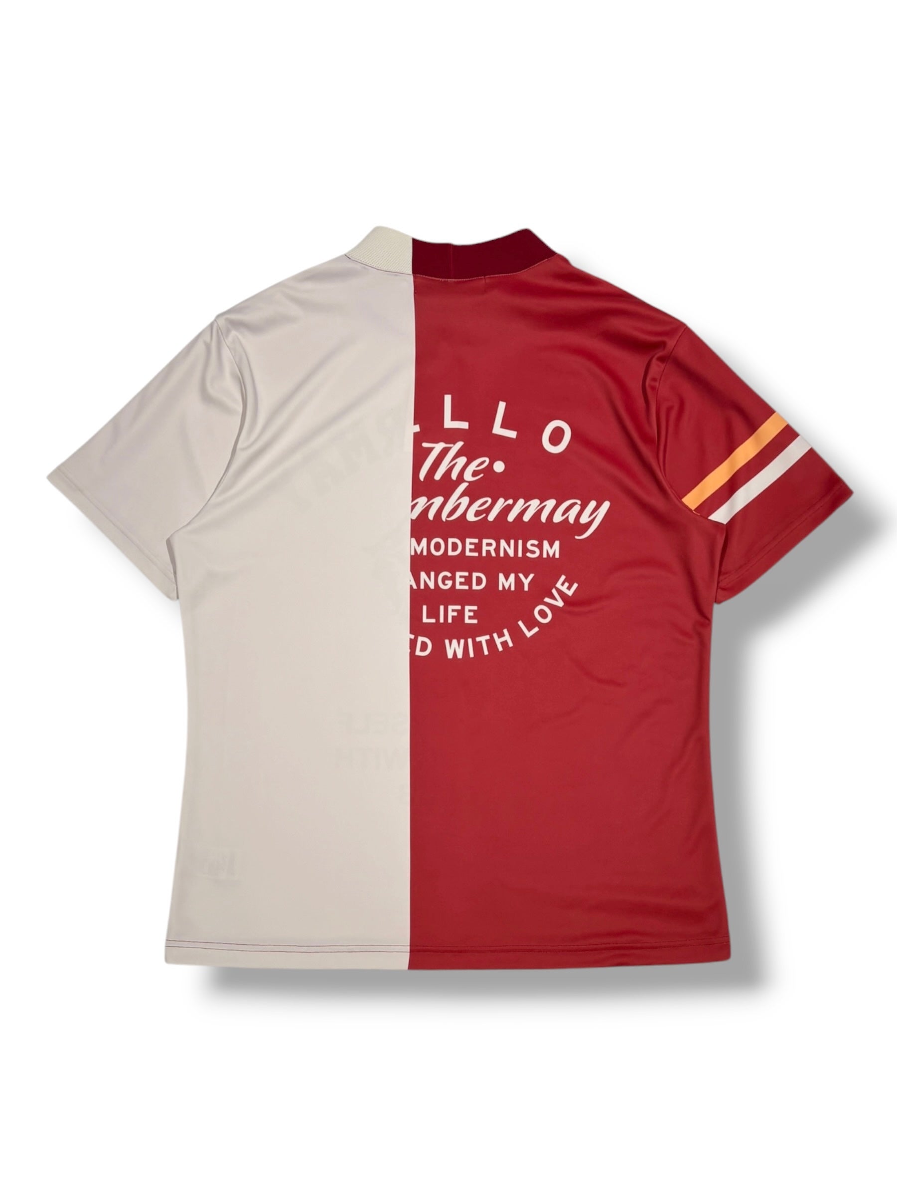 Lovers tiger bicolor mock neck shirt/ MEN | DECEMBERMAY