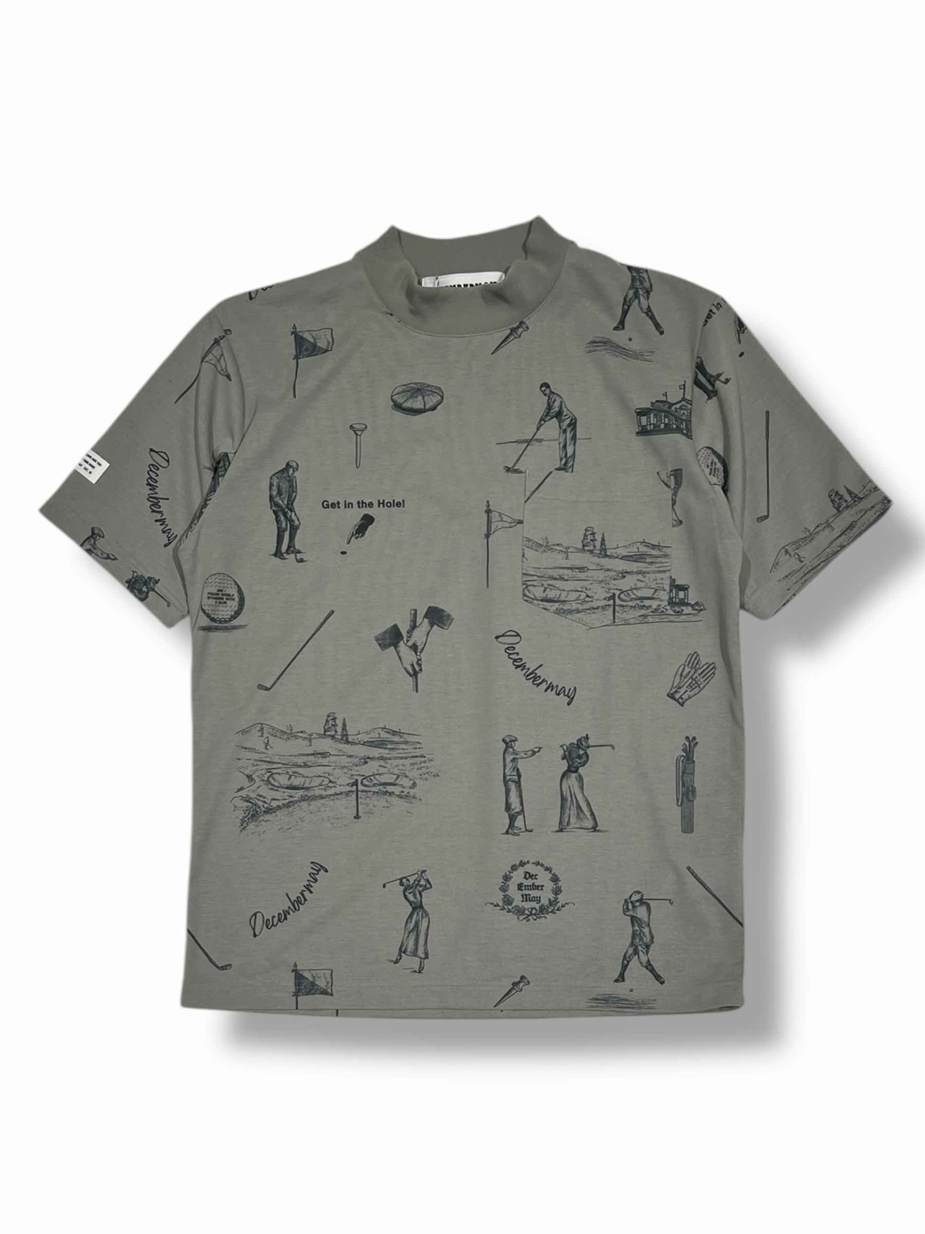 DECEMBERMAY　半袖Tシャツ　M GOLFADDICT mock tee / UNISEX | DECEMBERMAY