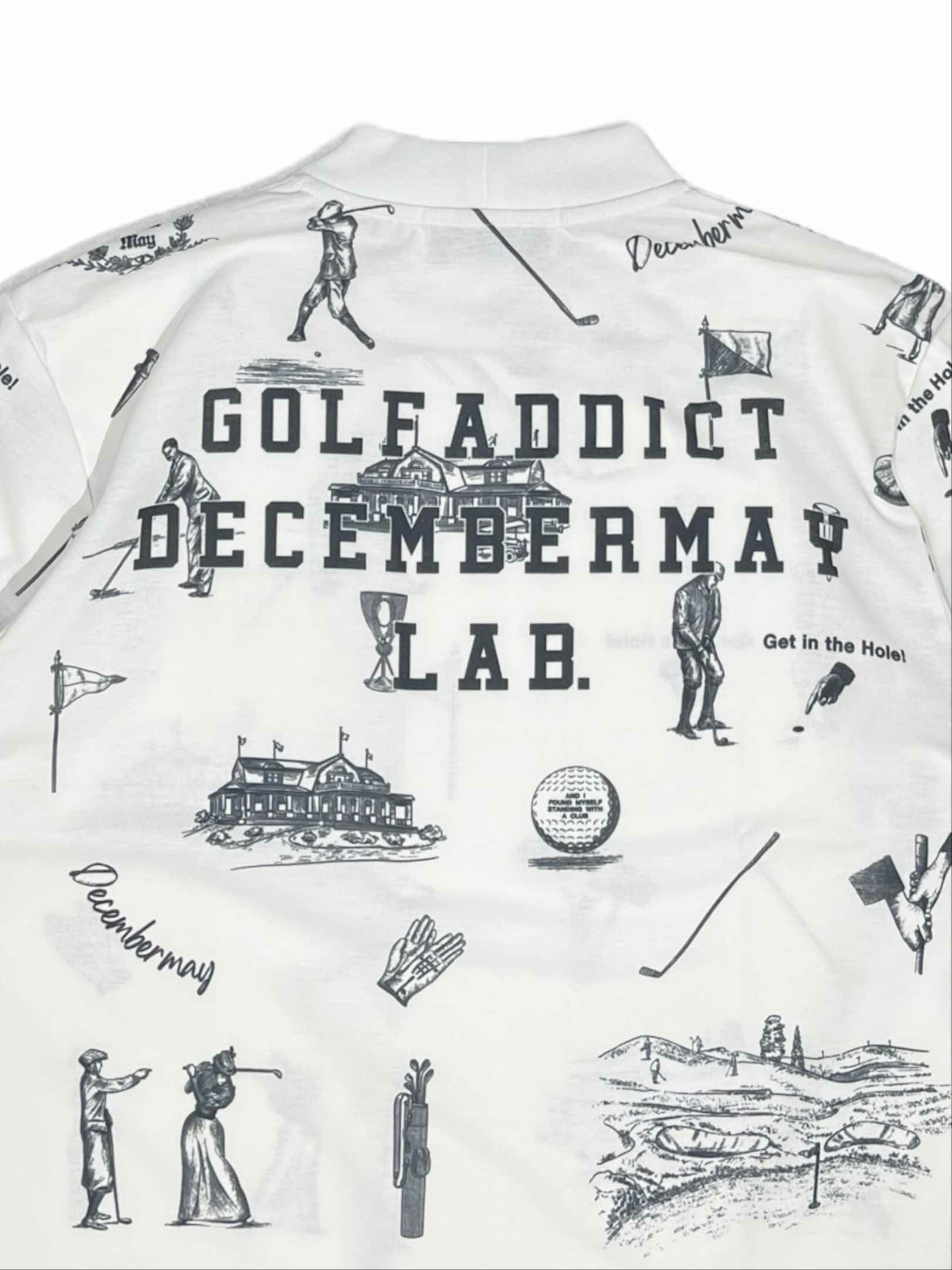 GOLFADDICT mock tee / UNISEX | DECEMBERMAY