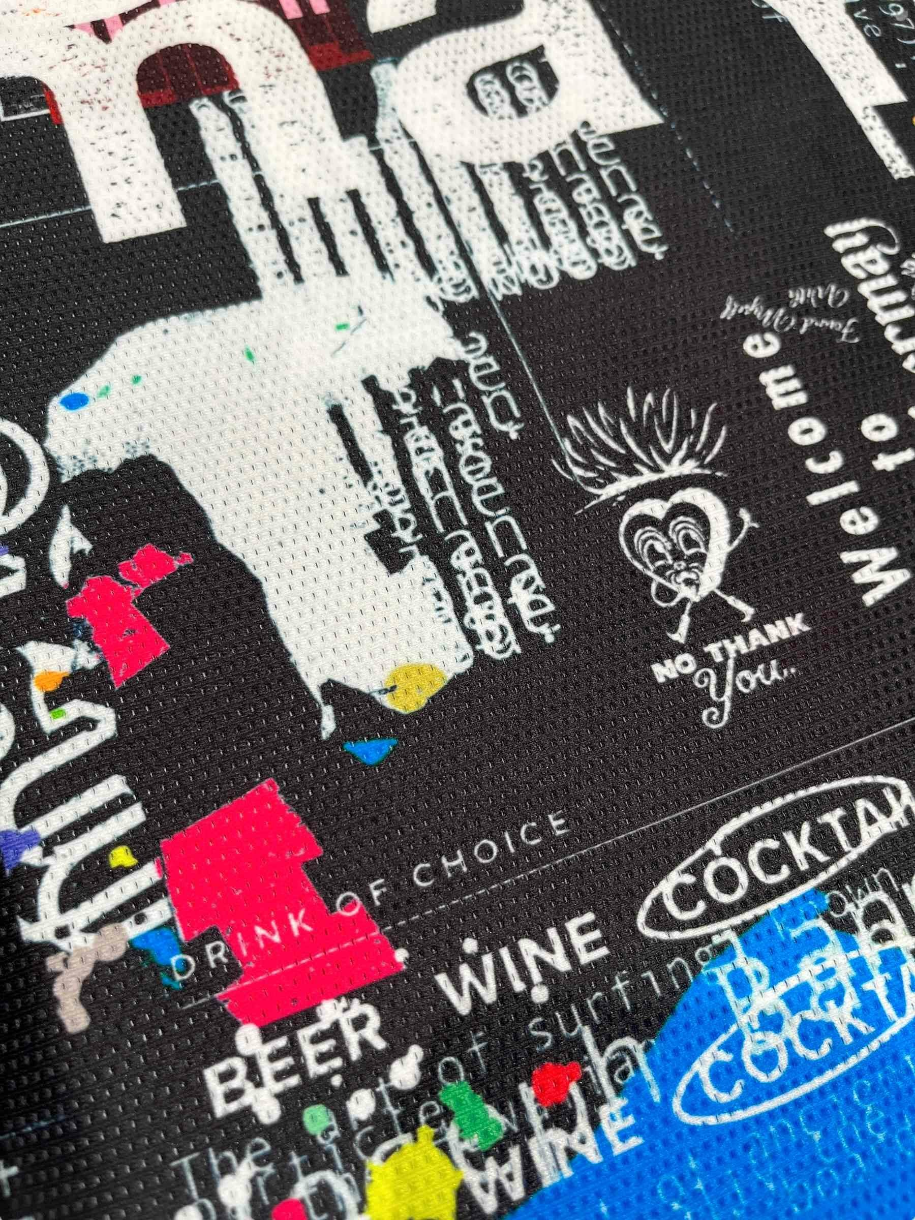 今季新作　完売サイズ　Graffiti mock neck shirt/ MEN Graffiti mock neck shirt/ MEN | DECEMBERMAY