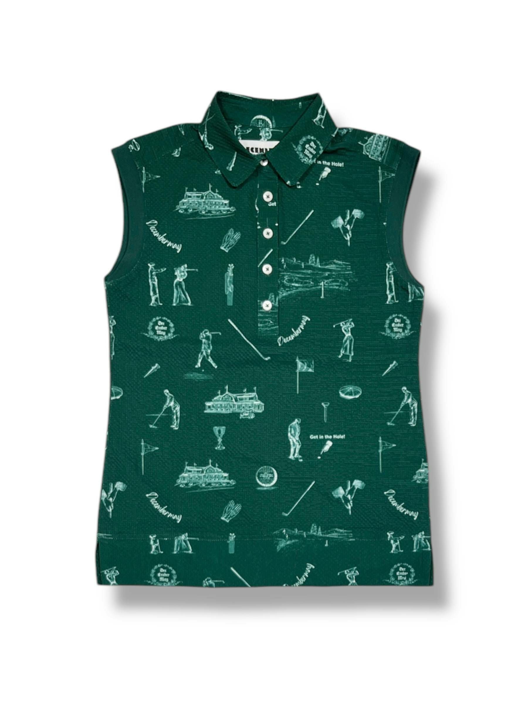 Vintagegolf sleeveless polo/ WOMAN | DECEMBERMAY