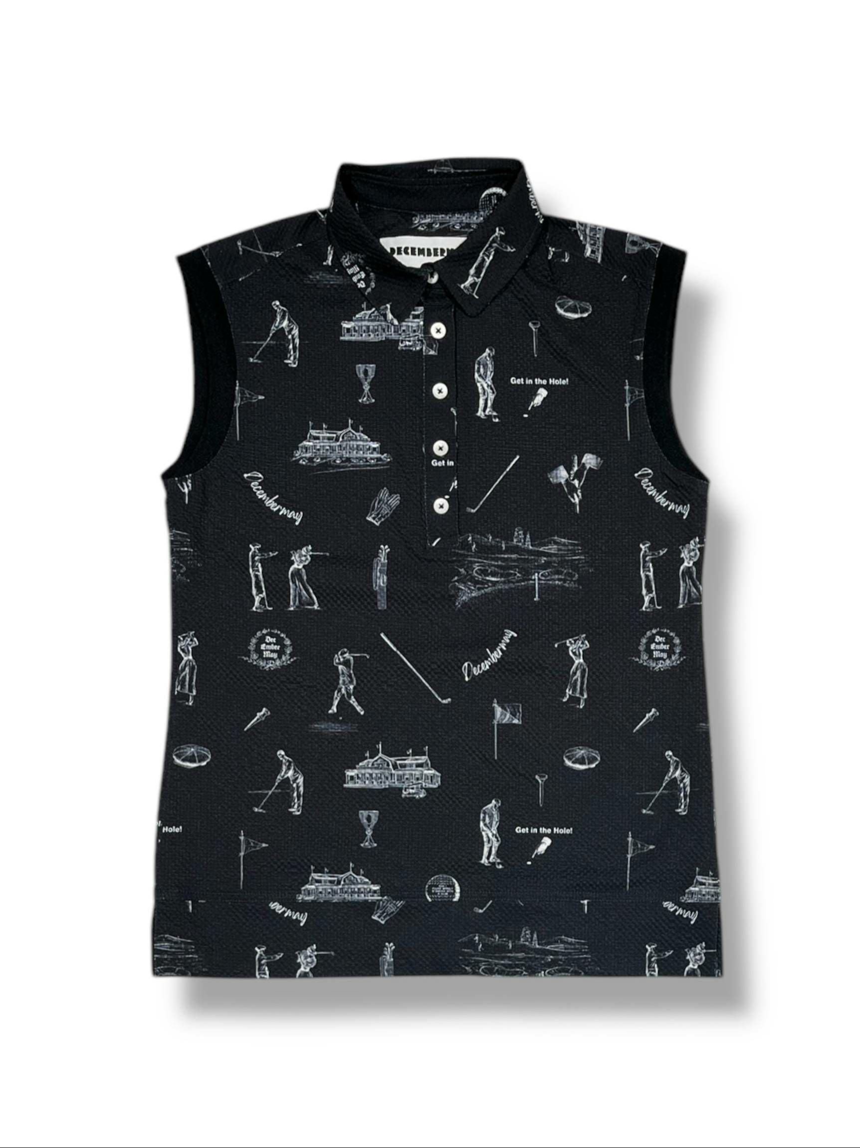Vintagegolf sleeveless polo/ WOMAN | DECEMBERMAY