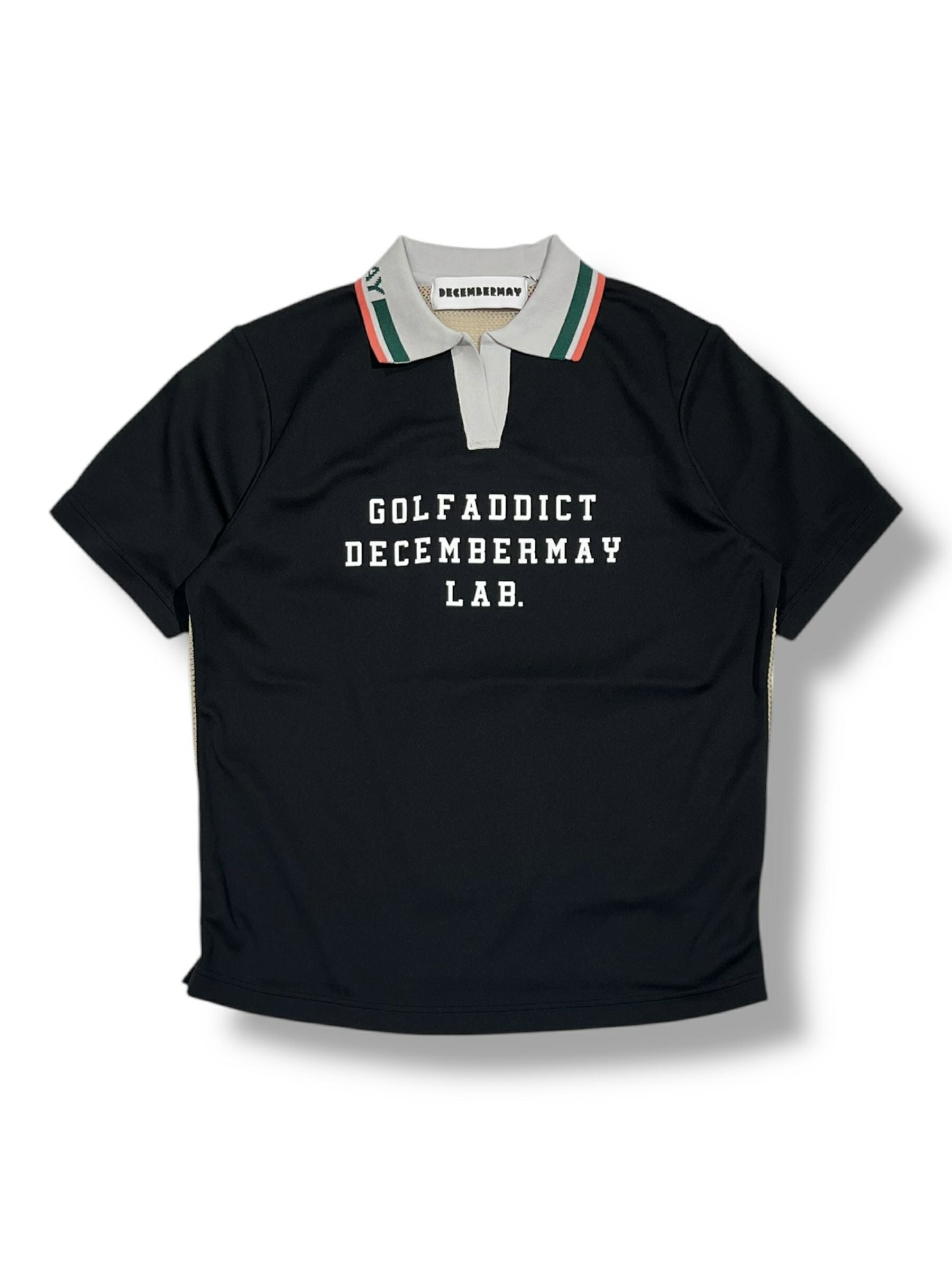 Meshknit combi skipper polo / MEN | DECEMBERMAY