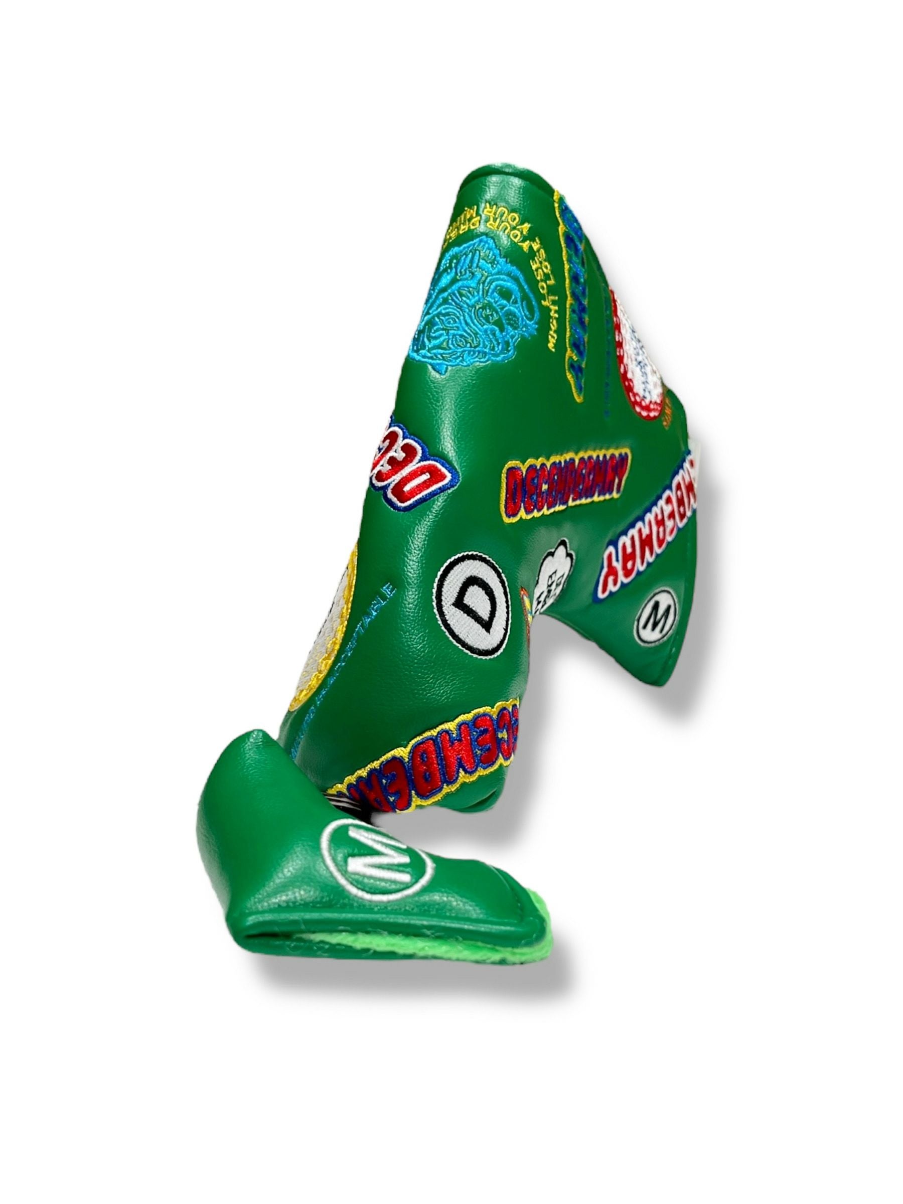 Embroidery head cover for putter cover | DECEMBERMAY