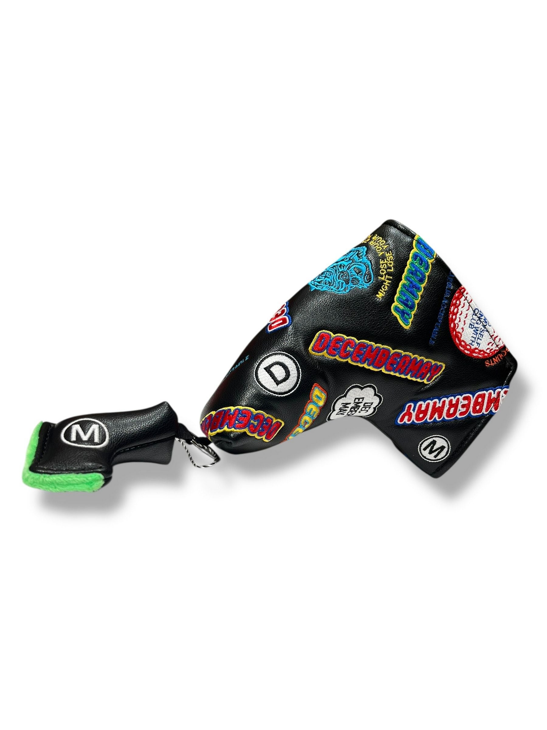 Embroidery head cover for putter cover | DECEMBERMAY