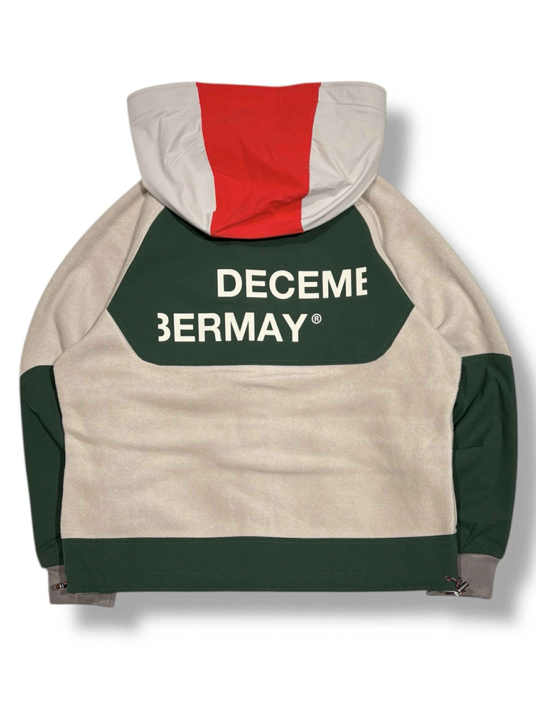 【美品】DECEMBERMAY フード付きフリースジャケット／4（L） Cozy fleece Jacket/UNISEX | DECEMBERMAY