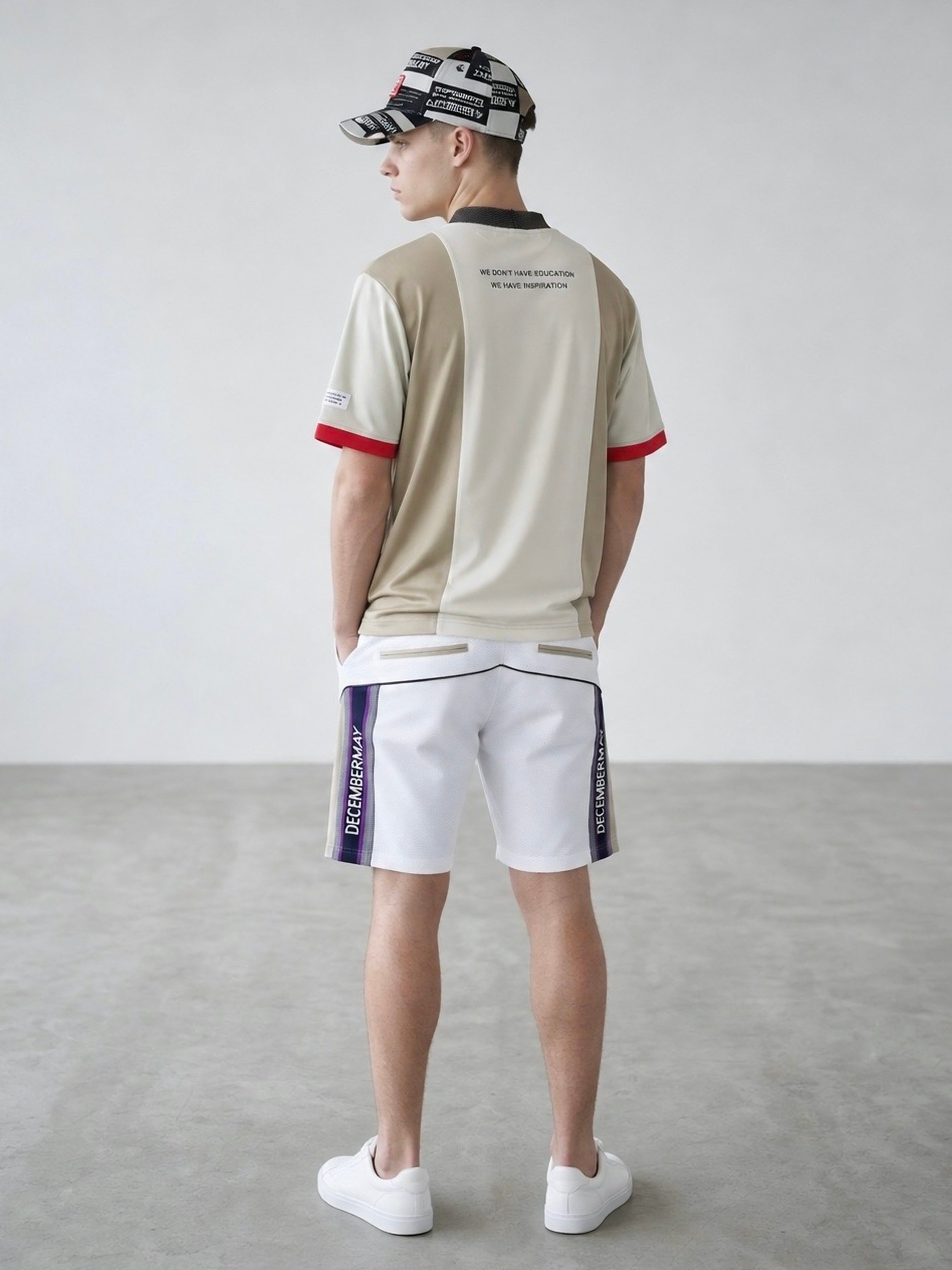Coolness mesh × Rib shorts/ MEN | DECEMBERMAY