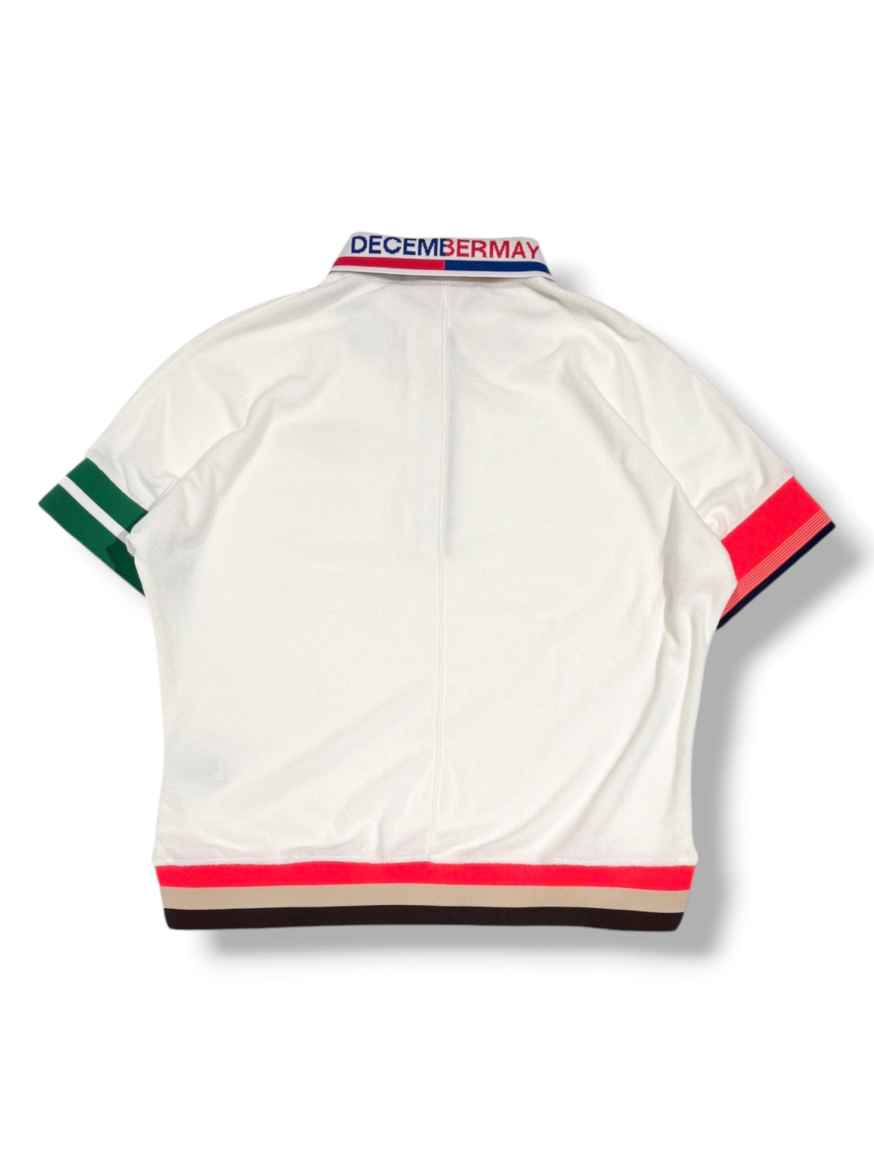 Decembermay ポロシャツ Bicolor Dolman sleeve Dolman sleeve polo / MEN | DECEMBERMAY