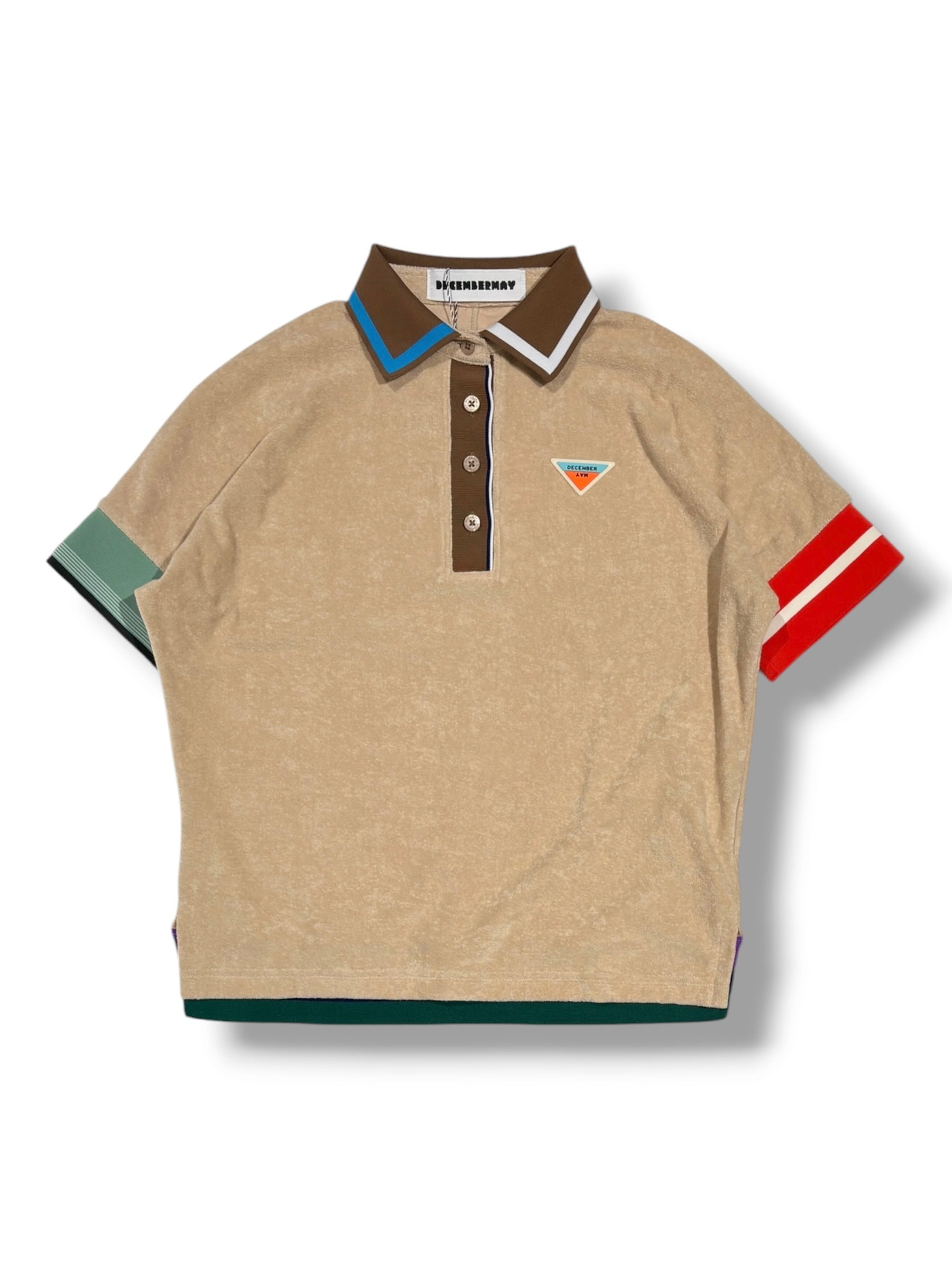 Decembermay ポロシャツ Bicolor Dolman sleeve Dolman sleeve polo / MEN | DECEMBERMAY