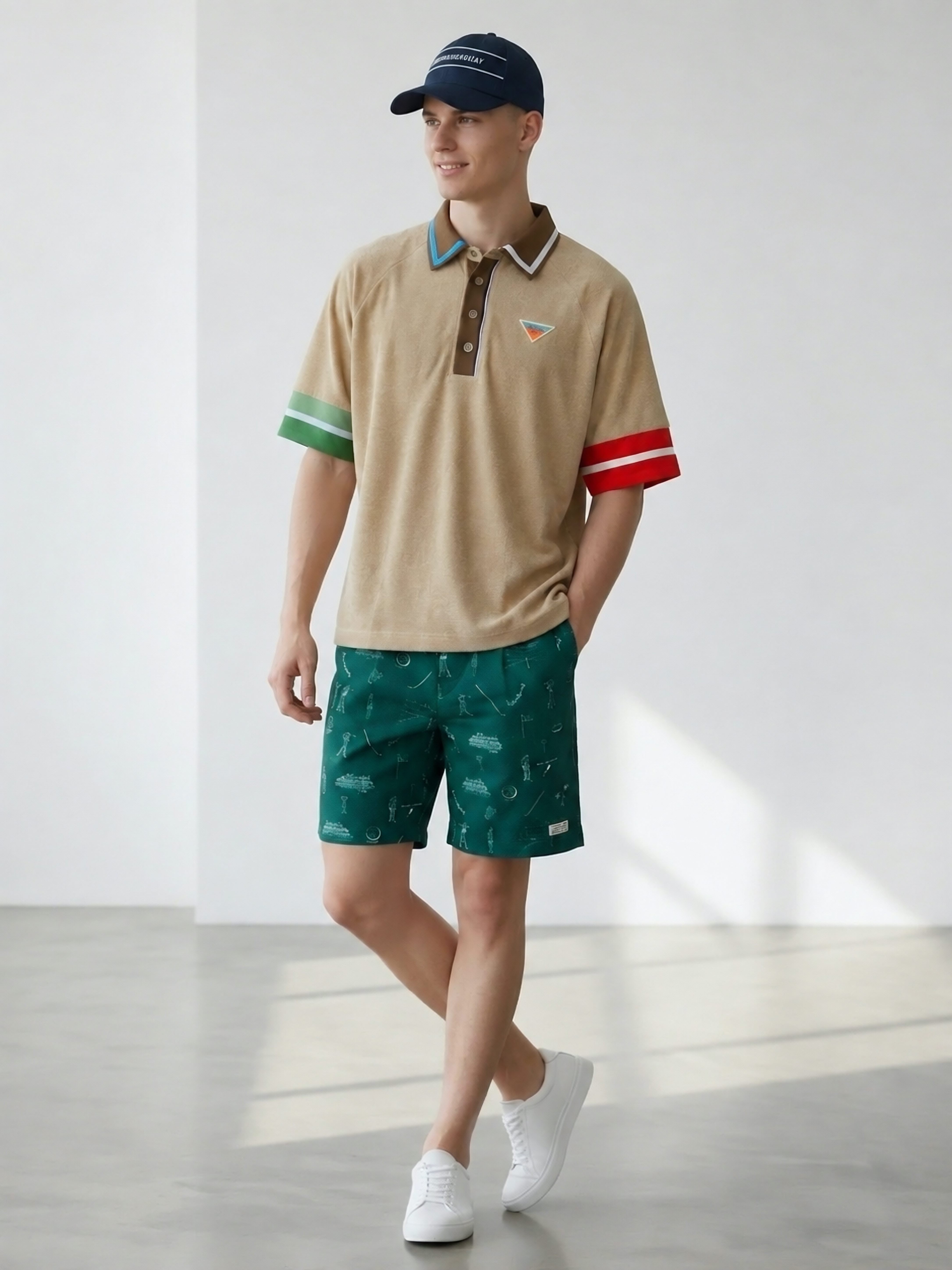 Dolman sleeve polo / MEN | DECEMBERMAY