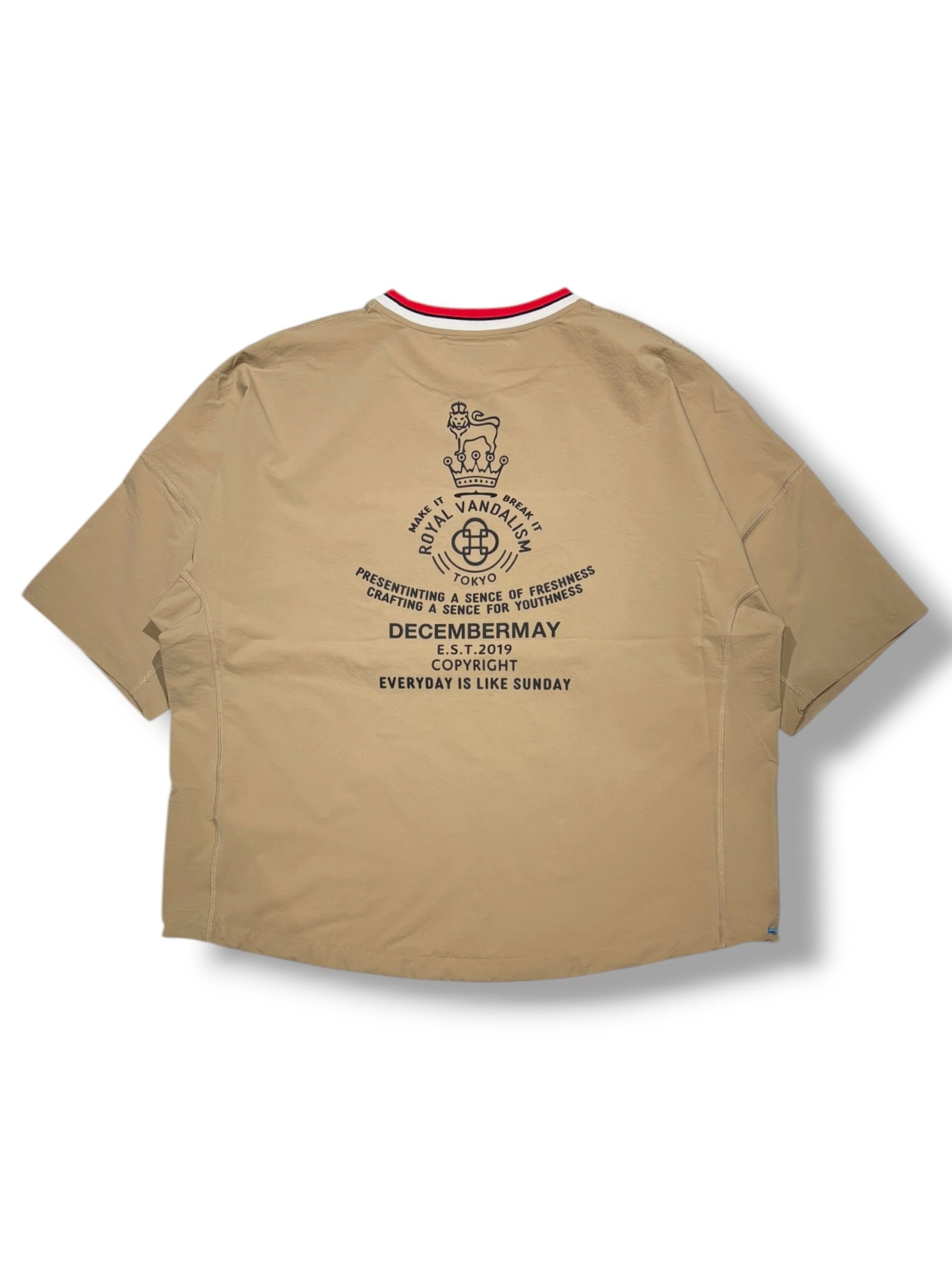 DECEMBER MAY M シャツ UNISEX 】Water repellent short sleeve shirt | DECEMBERMAY
