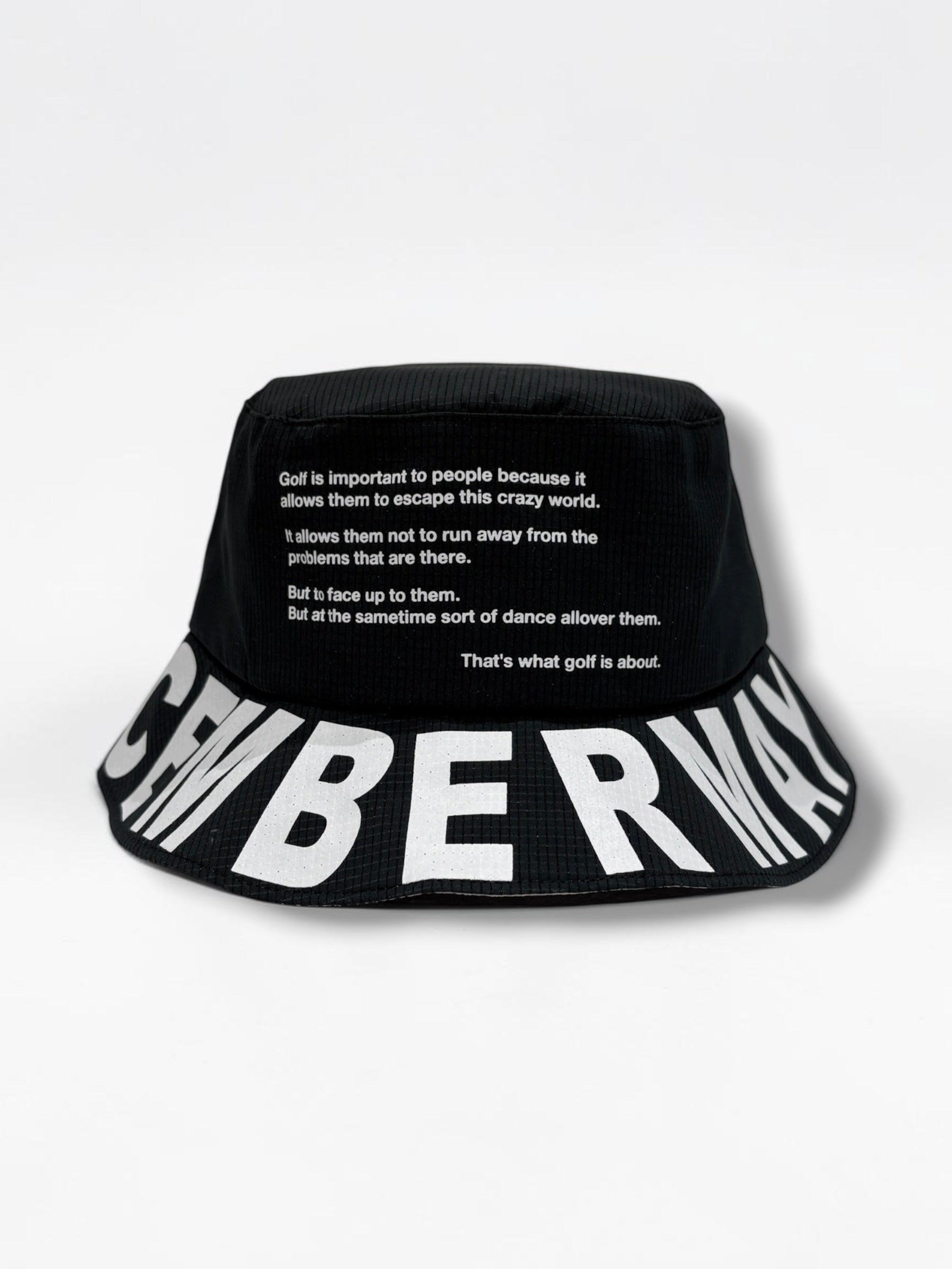 Pocketable heat-shielding bucket hat/ UNISEX | DECEMBERMAY