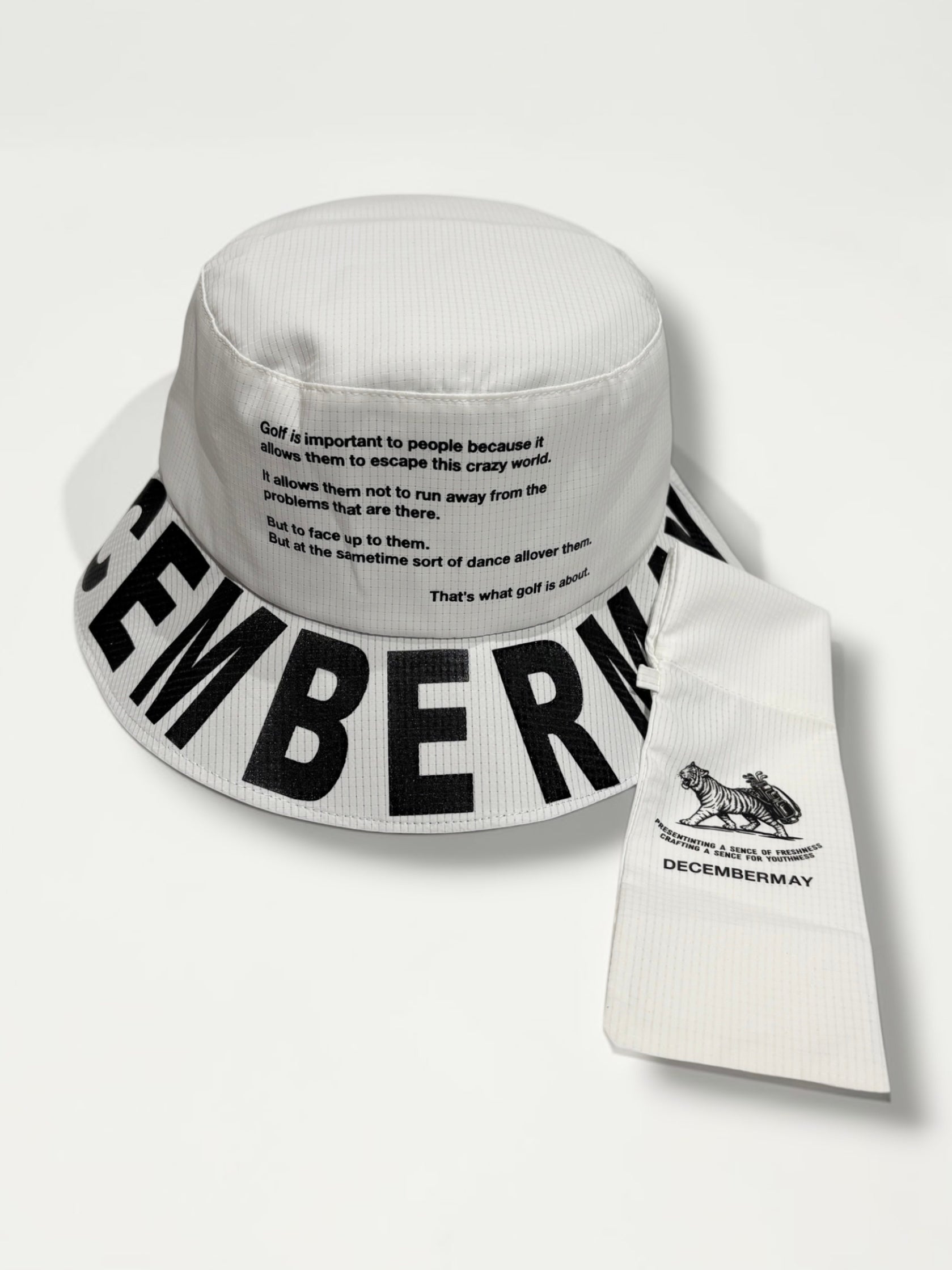 Decembermay バケットハット Pocketable heat-shielding bucket hat/ UNISEX | DECEMBERMAY