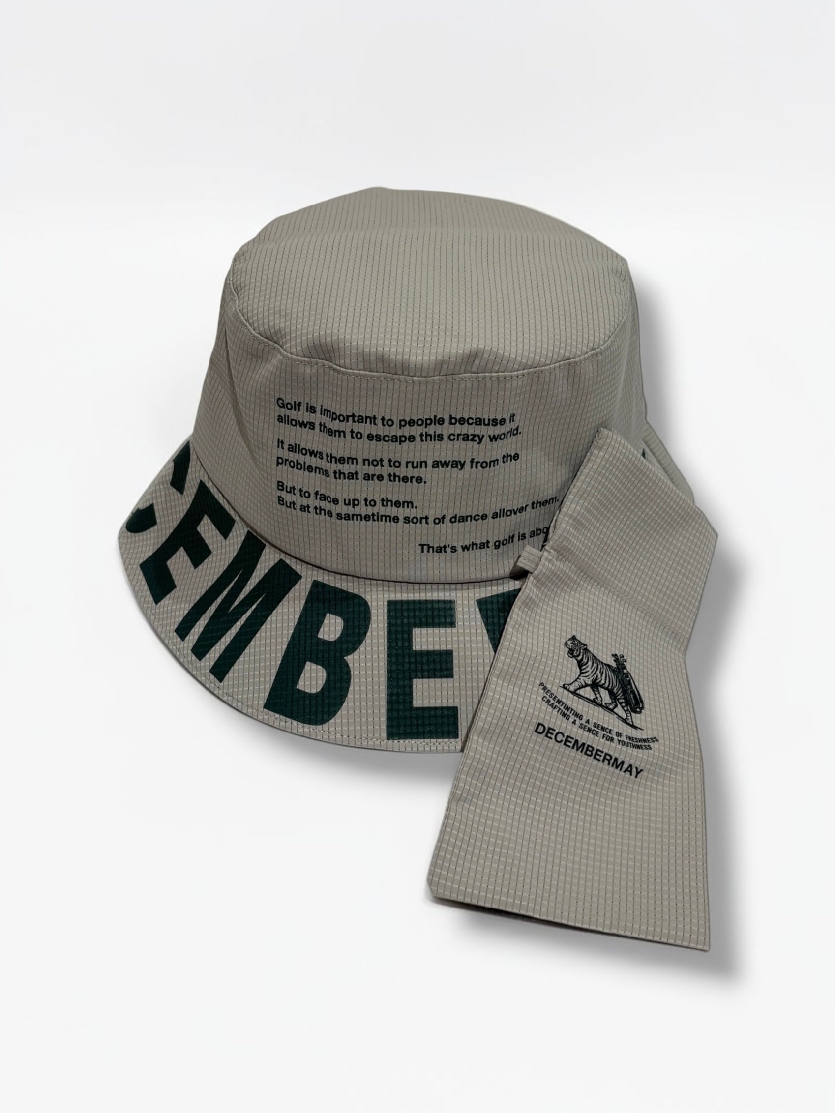 Pocketable heat-shielding bucket hat/ UNISEX | DECEMBERMAY