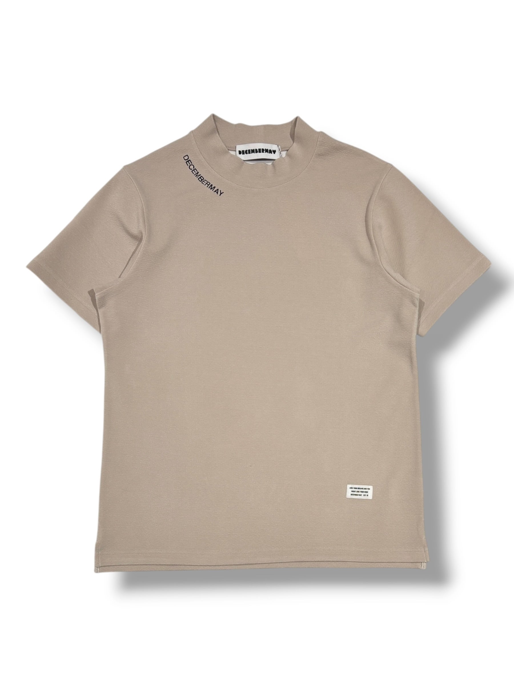 F.I.U blister mock tee / UNISEX | DECEMBERMAY