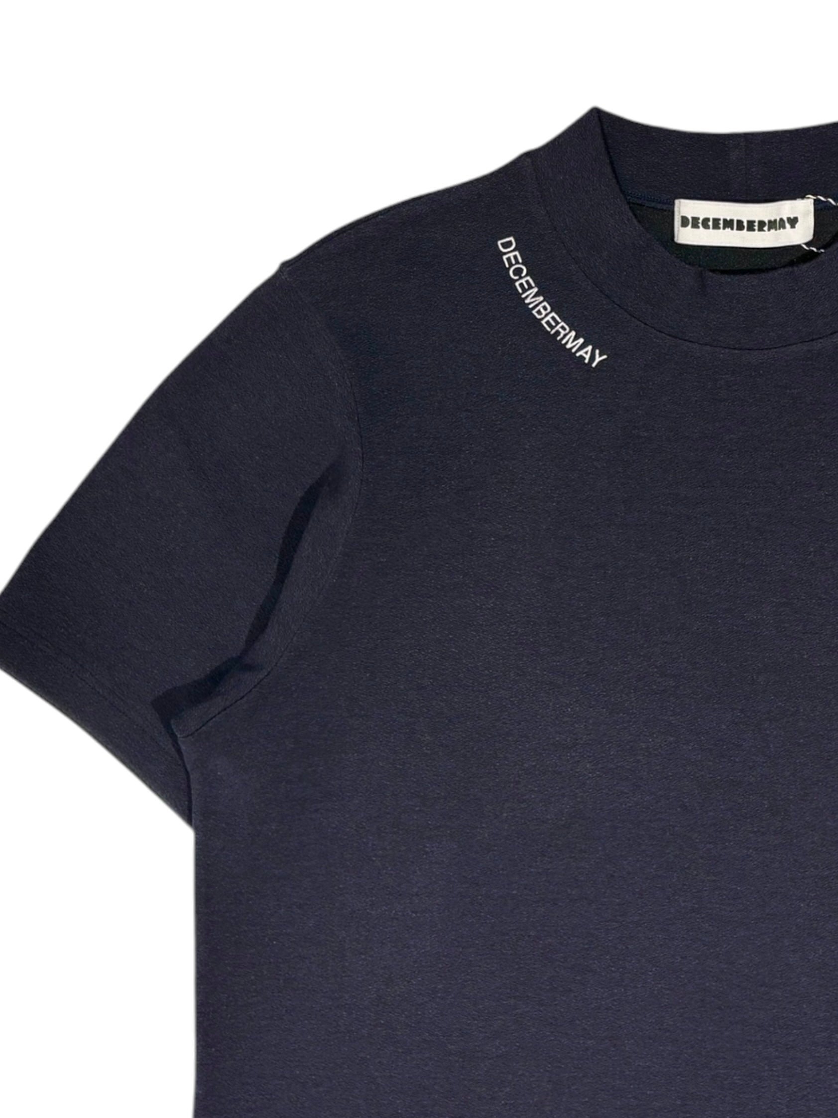 F.I.U blister mock tee / UNISEX | DECEMBERMAY