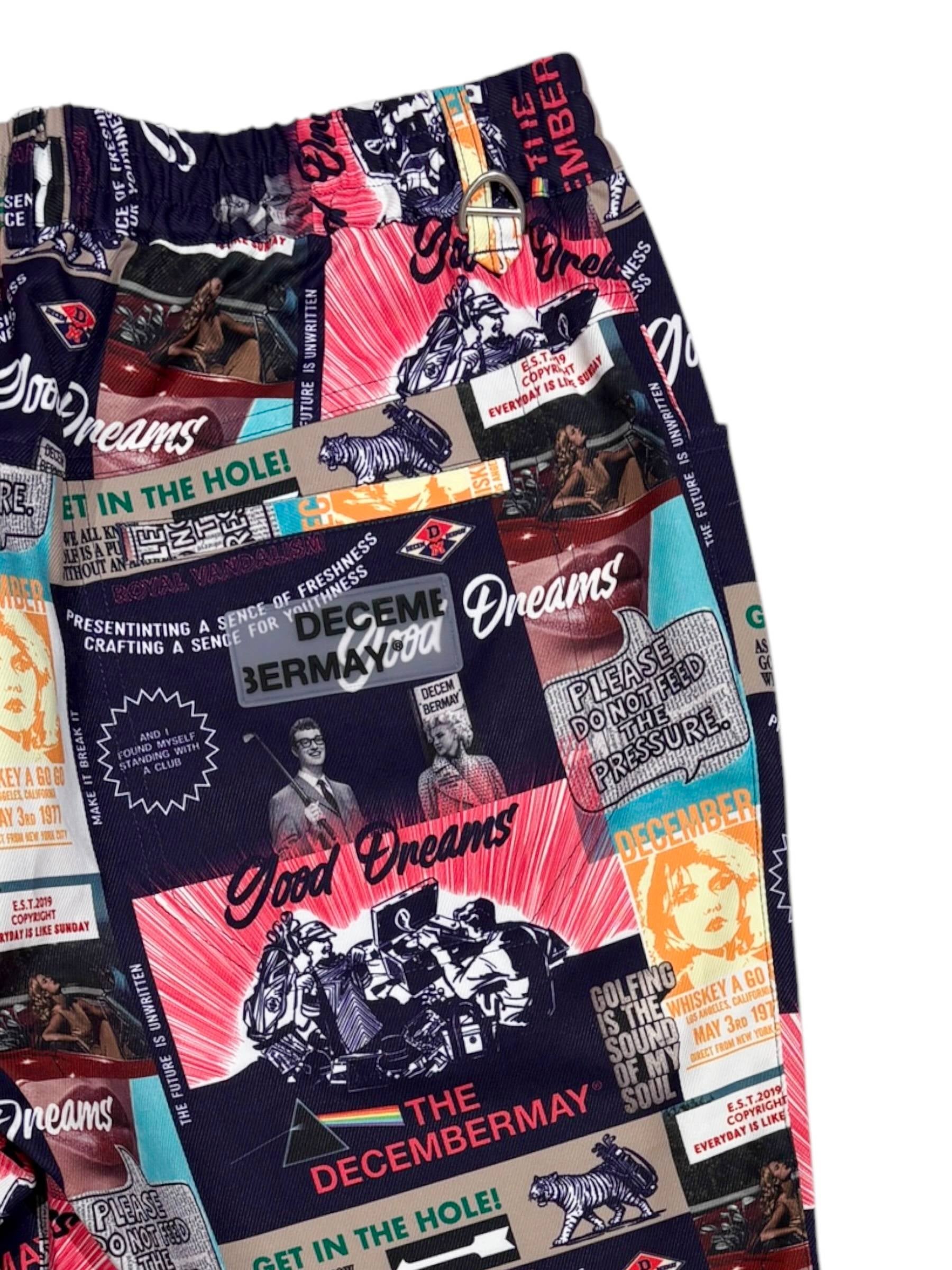 Good Dreams collage pants/MEN | DECEMBERMAY