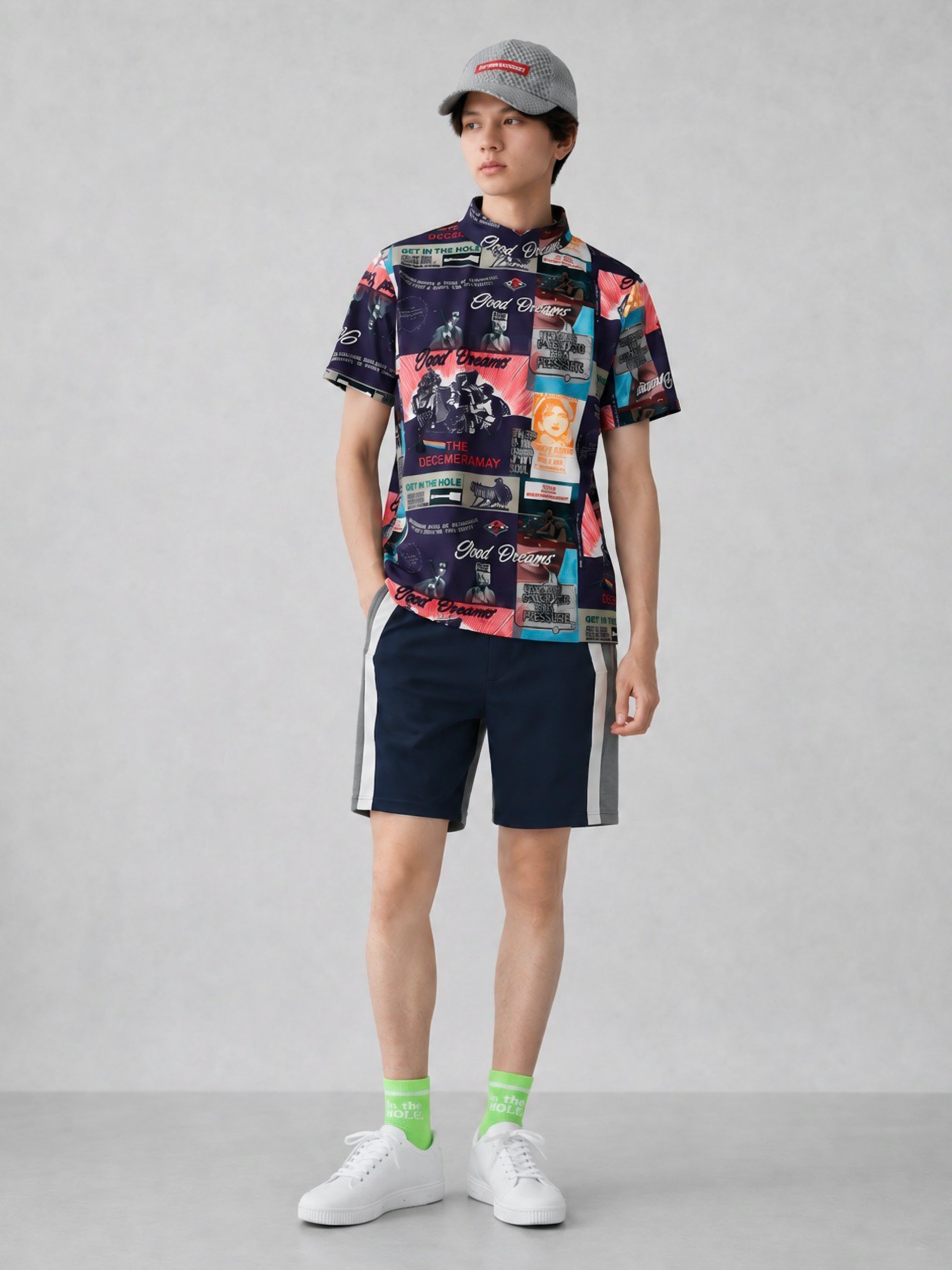 Good Dreams mockneck shirt/ MEN | DECEMBERMAY