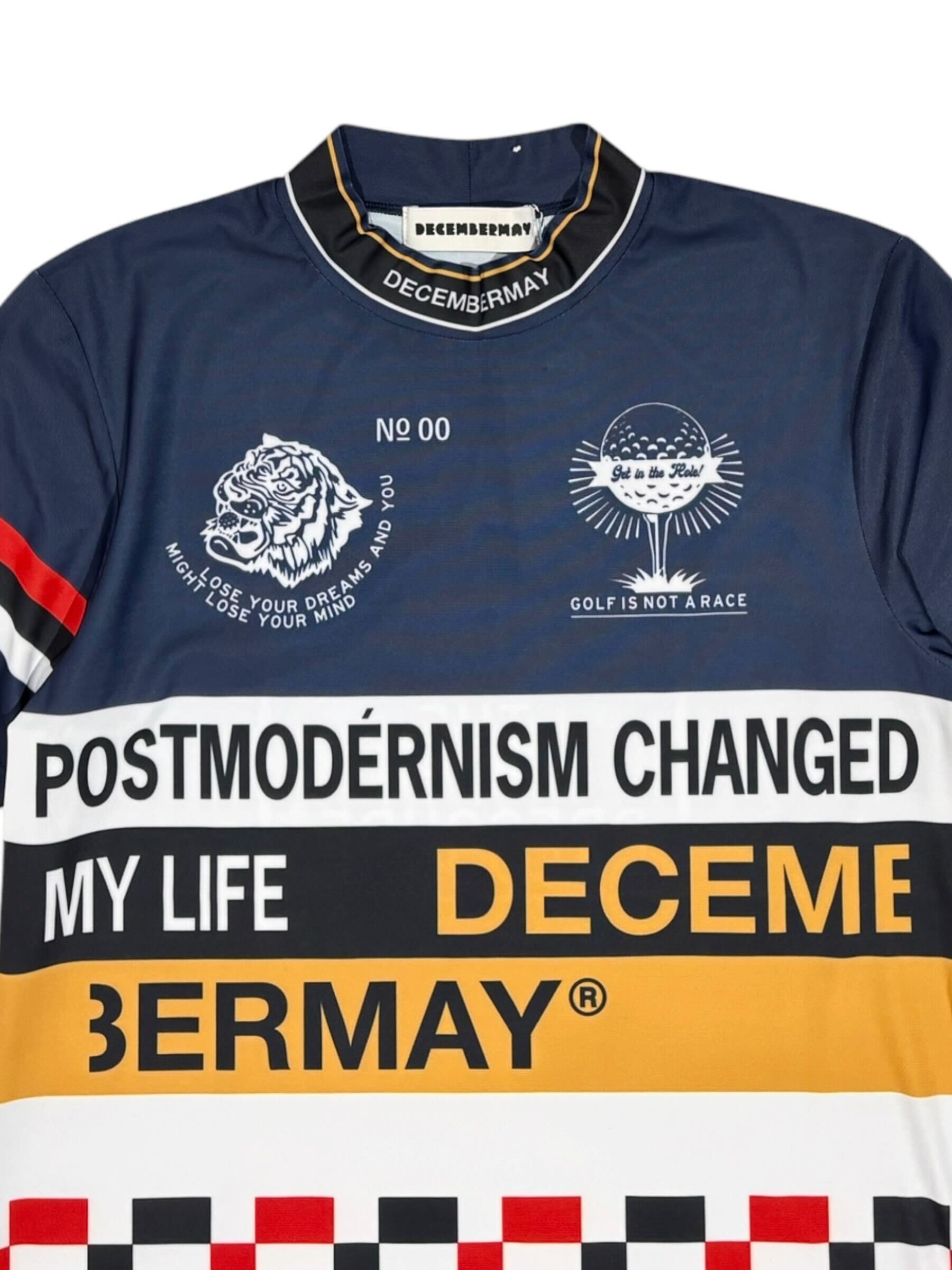 Post-modernism mock neck shirt/ WOMEN | DECEMBERMAY