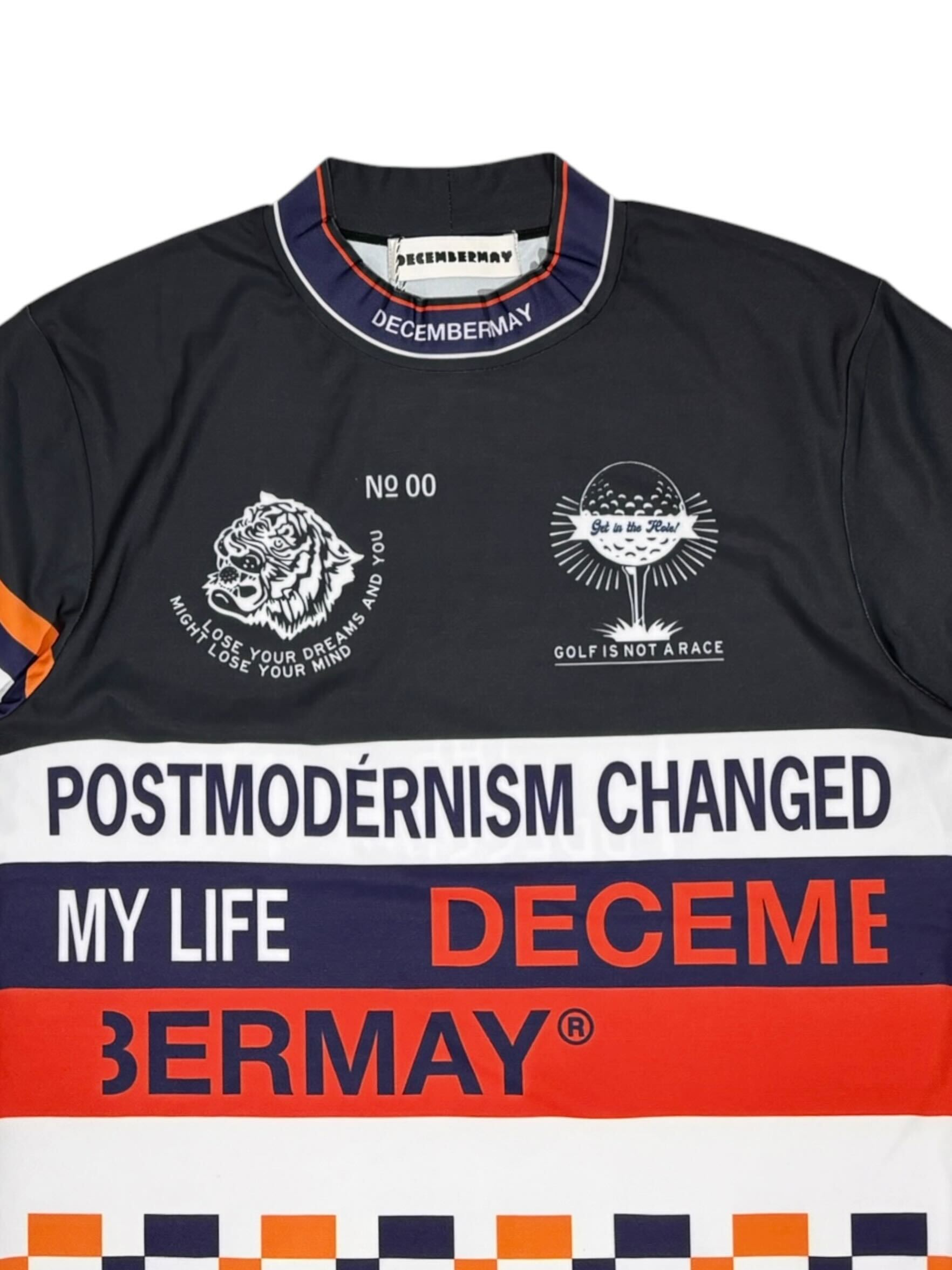 Post-modernism mock neck shirt/ WOMEN | DECEMBERMAY