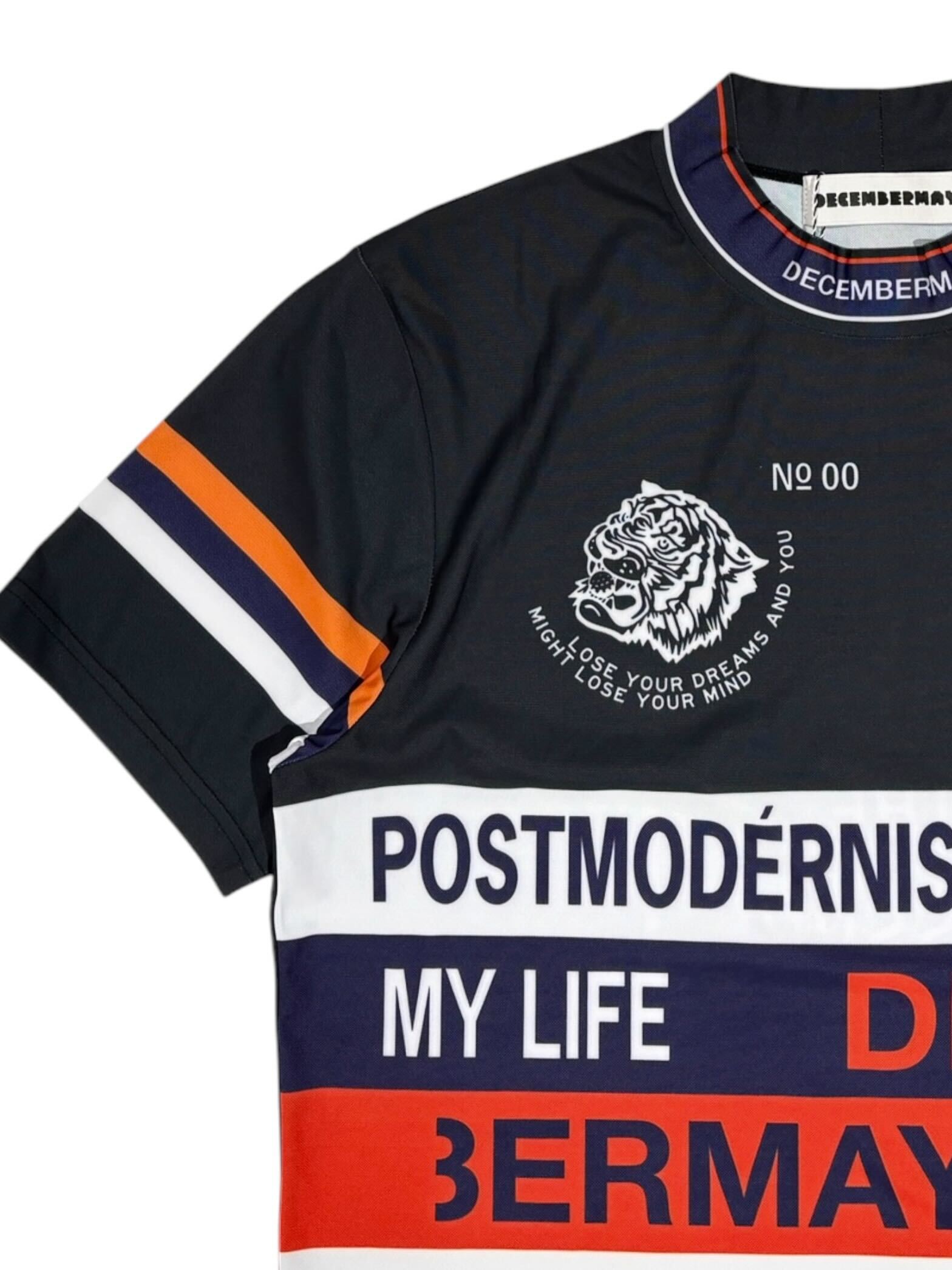 Post-modernism mock neck shirt/ WOMEN | DECEMBERMAY