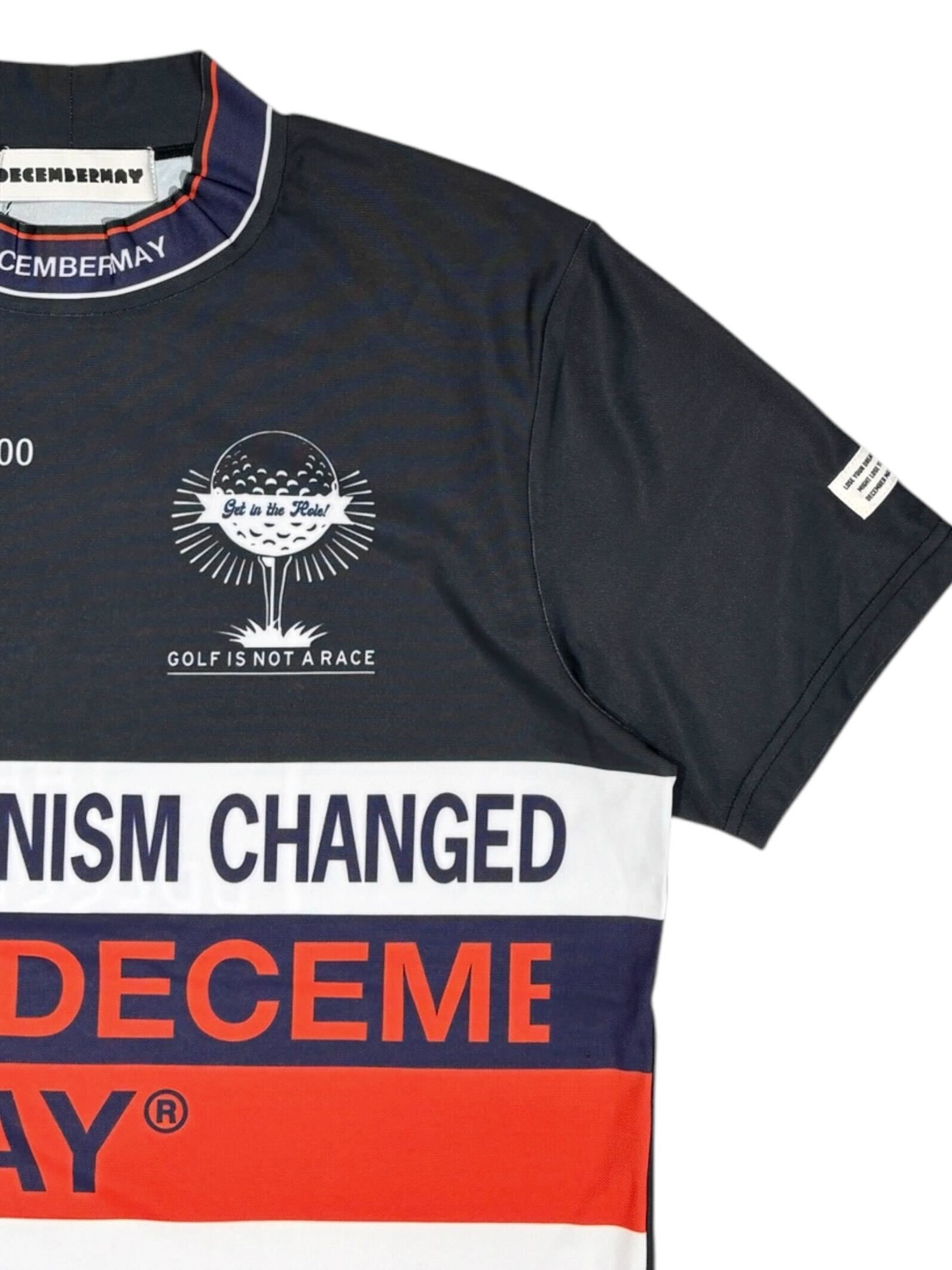 Post-modernism mock neck shirt/ WOMEN | DECEMBERMAY