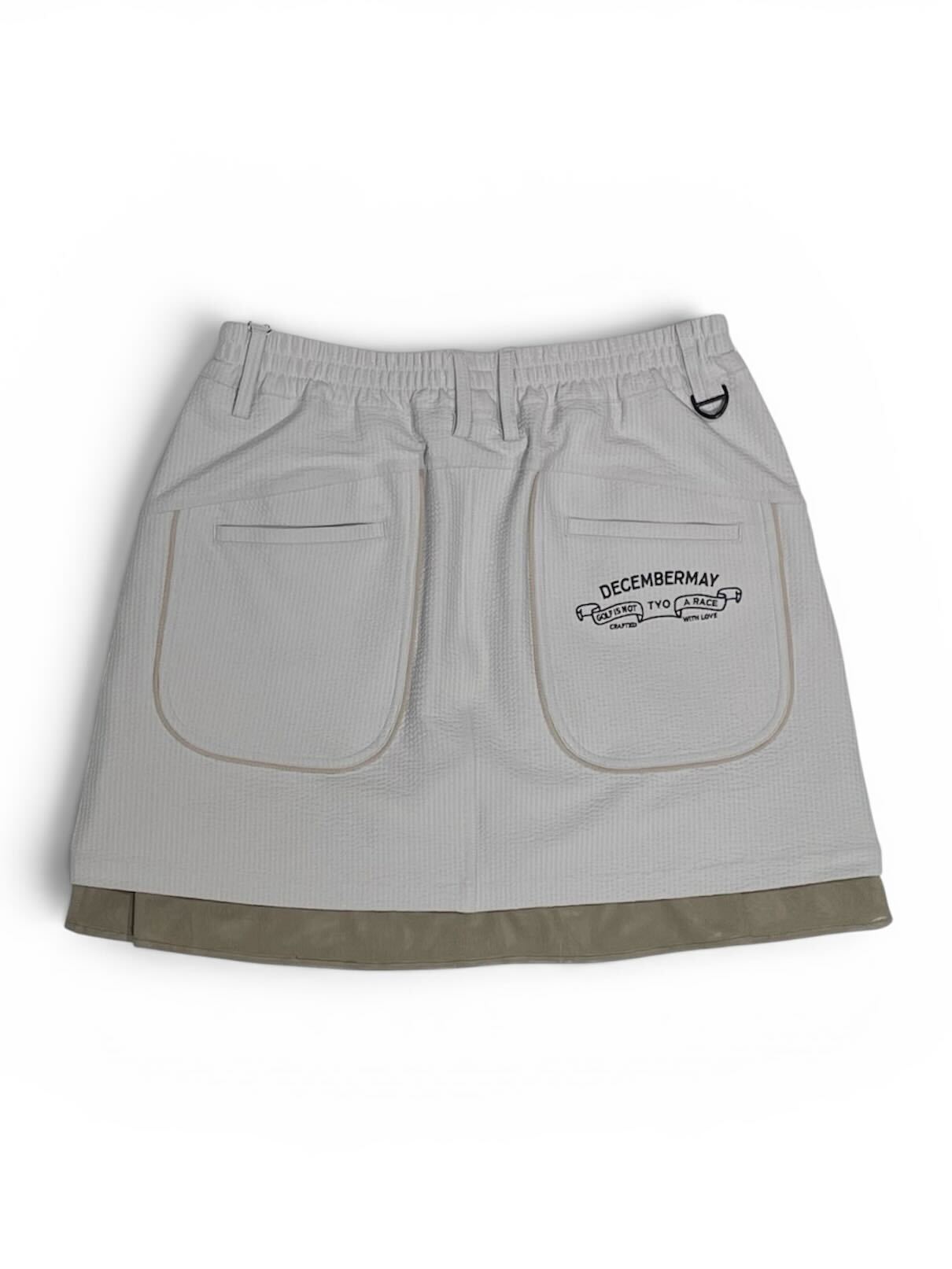 Newport seersucker skirt/ WOMEN | DECEMBERMAY